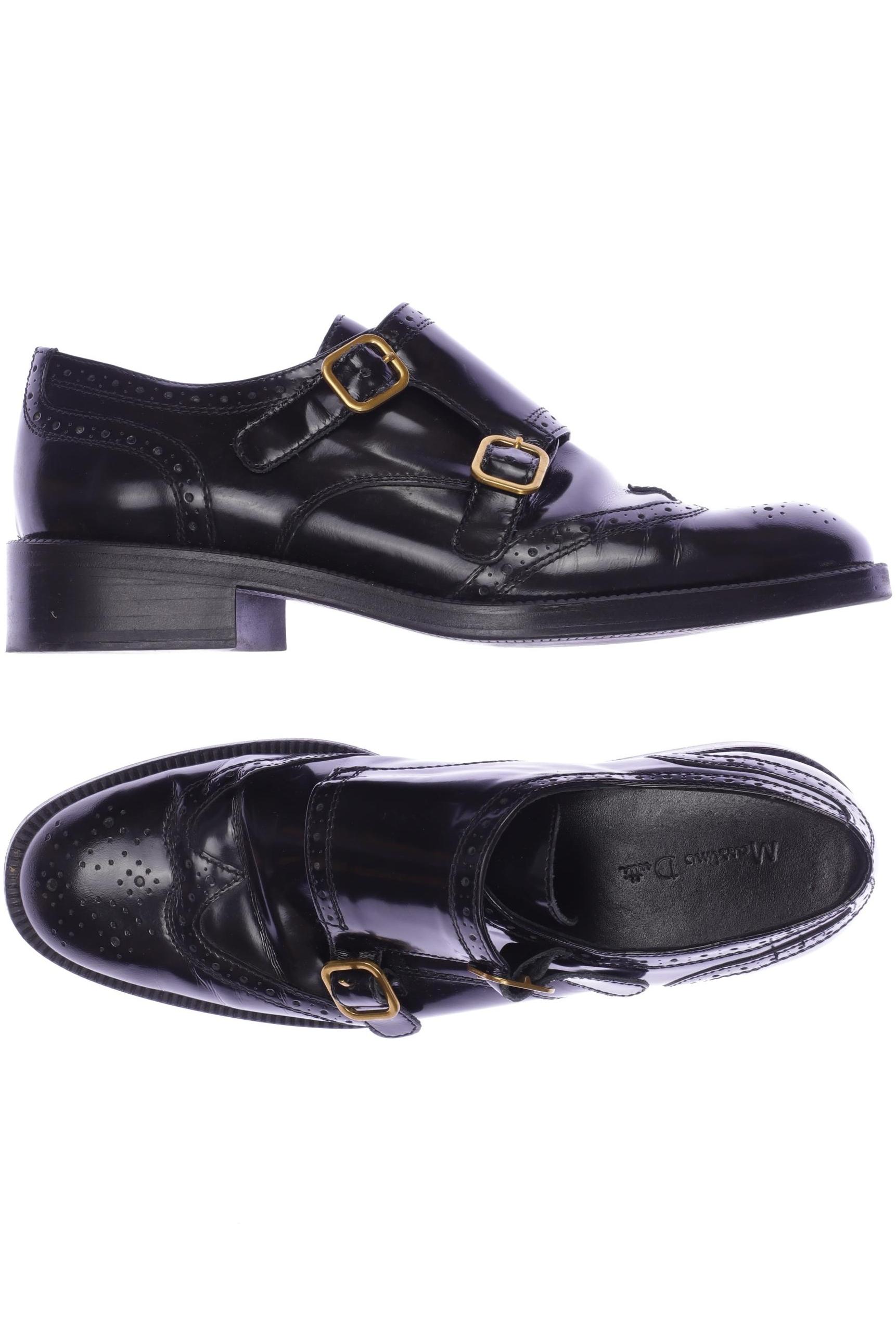 

Massimo Dutti Damen Halbschuh, schwarz, Gr. 40