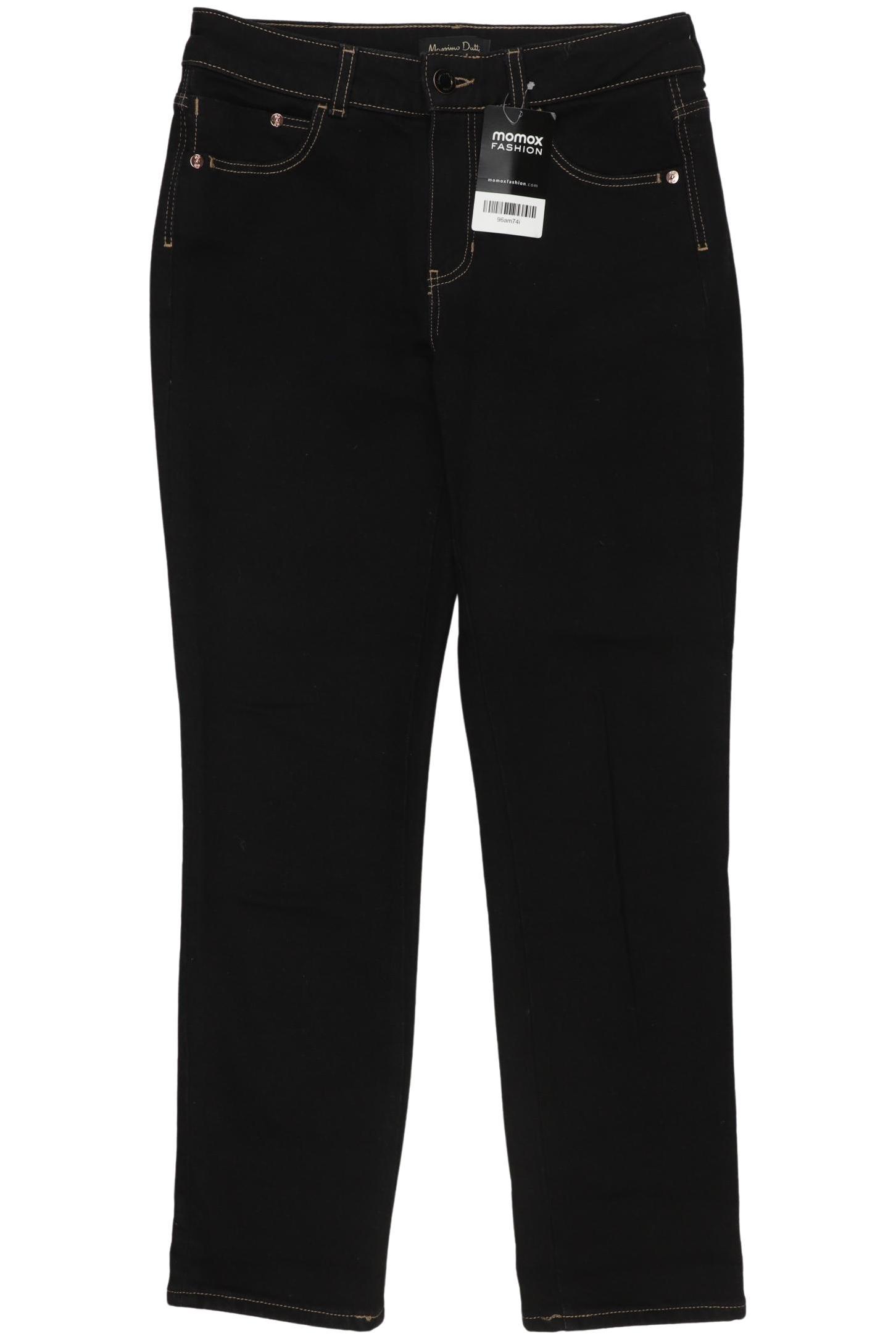 

Massimo Dutti Damen Jeans, schwarz, Gr. 36