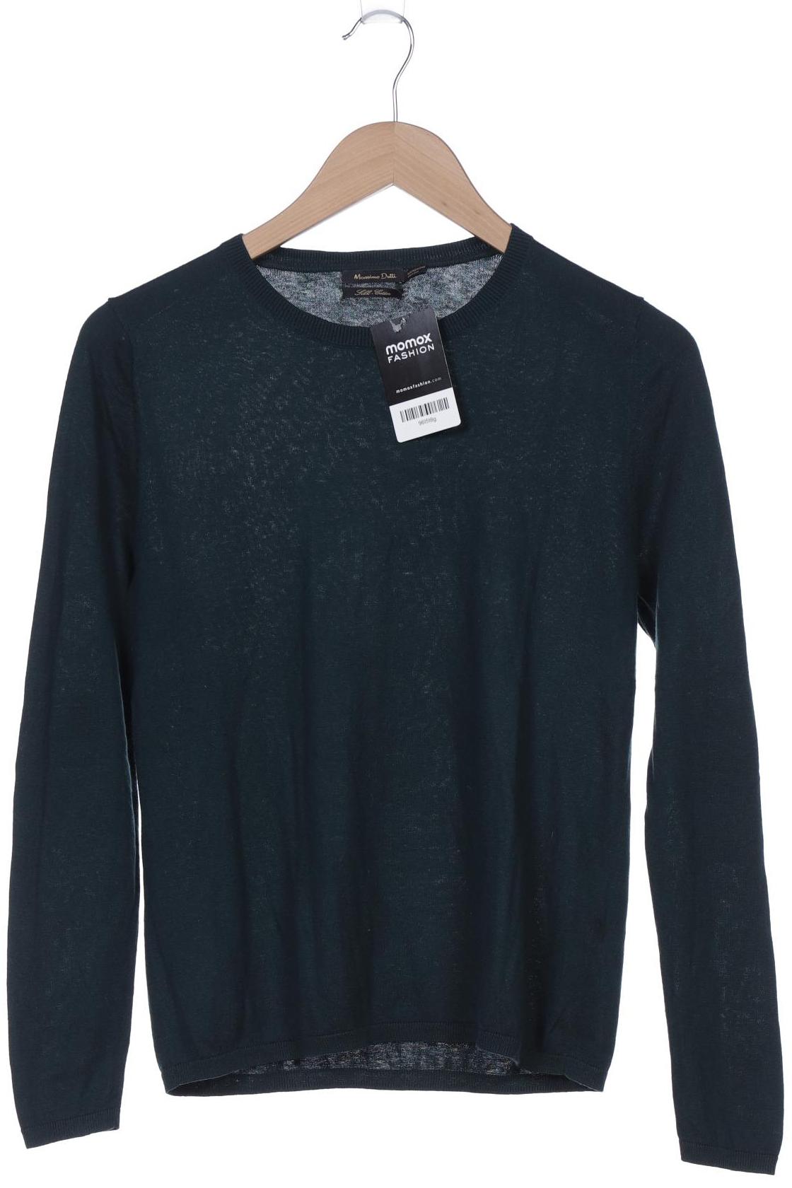 

Massimo Dutti Damen Pullover, grün, Gr. 38