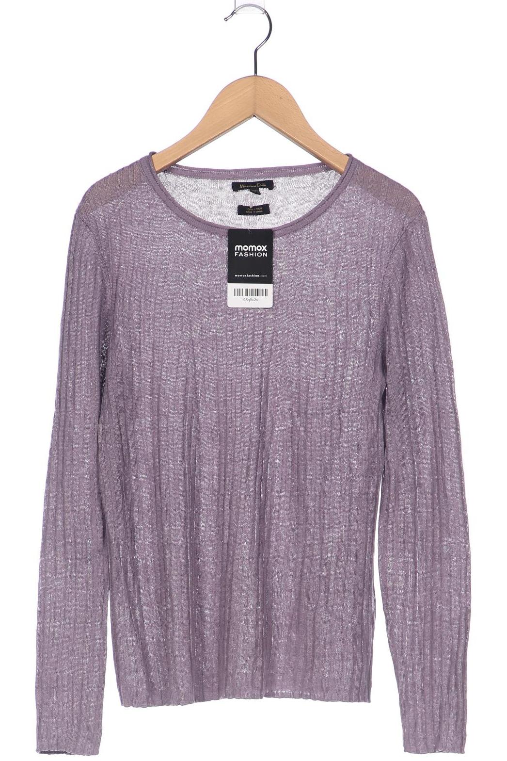 

Massimo Dutti Damen Pullover, flieder, Gr. 36