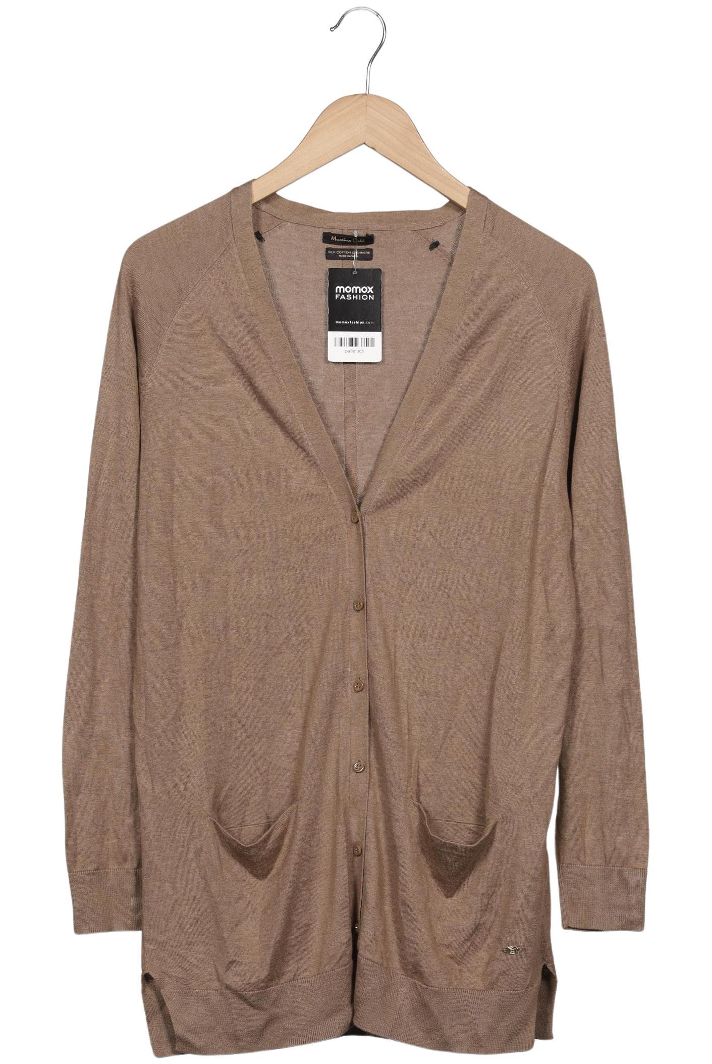 

Massimo Dutti Damen Strickjacke, braun, Gr. 42