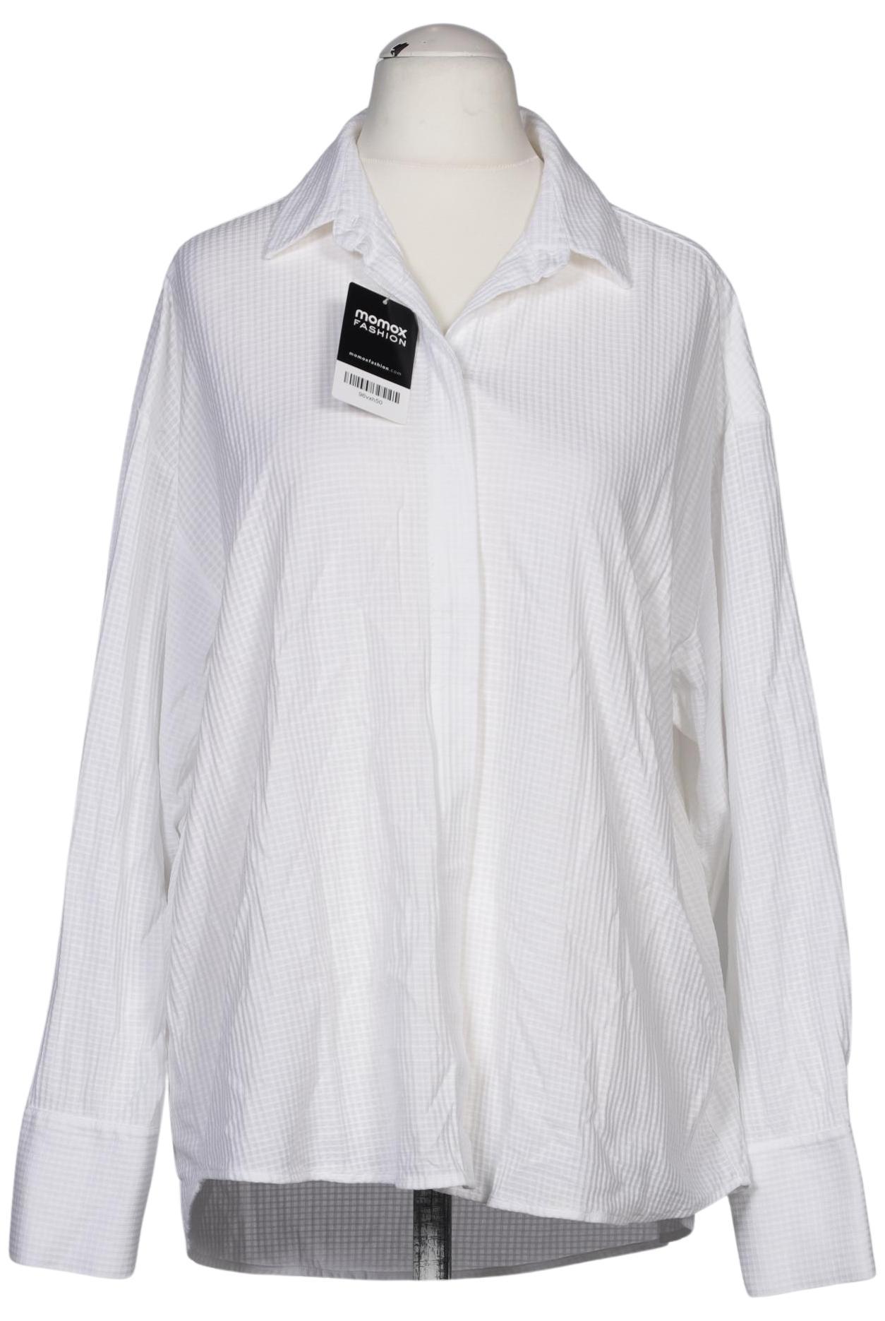 

Massimo Dutti Damen Bluse, weiß, Gr. 38