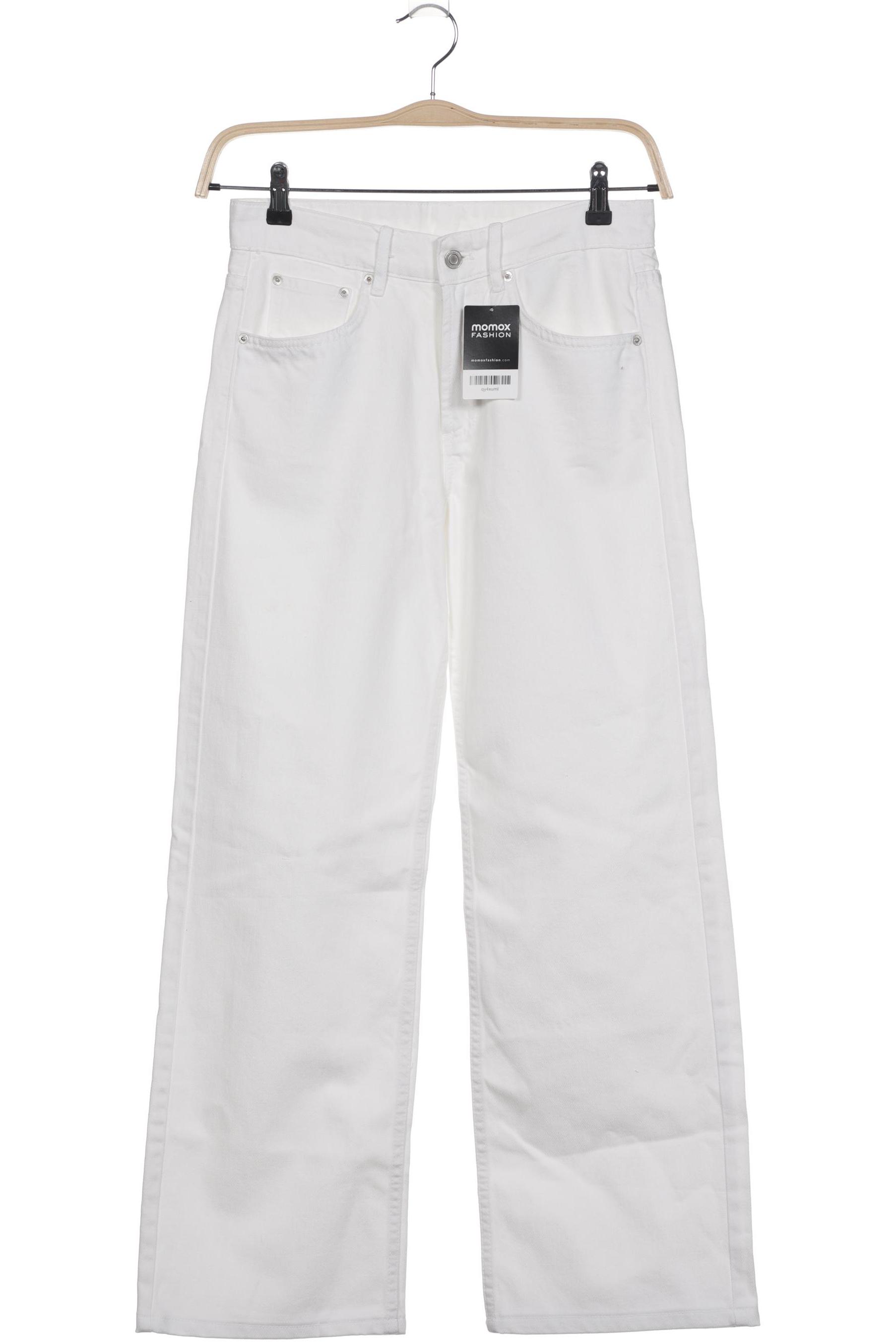 

Massimo Dutti Damen Jeans, weiß, Gr. 36