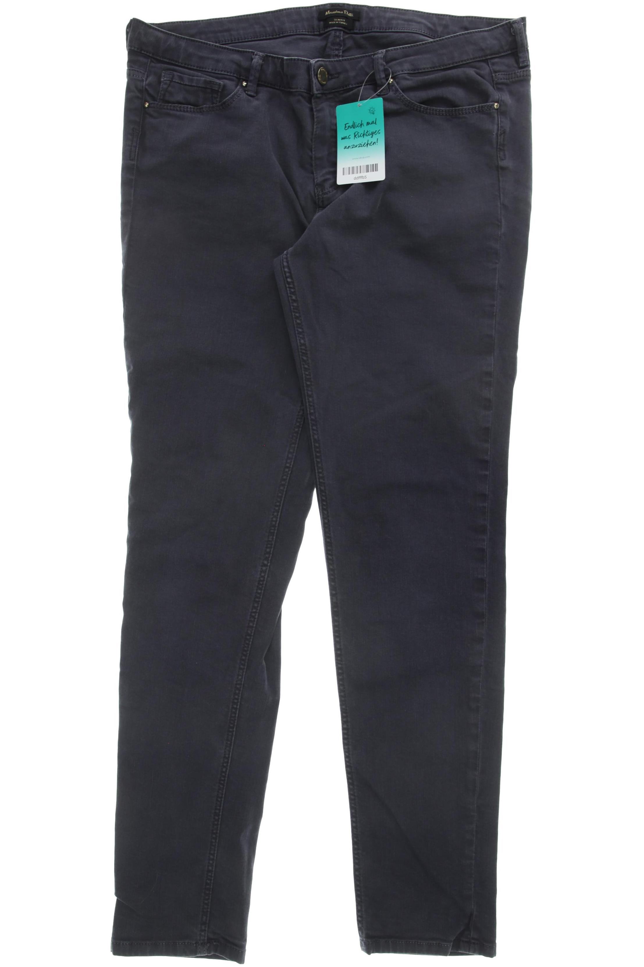 

Massimo Dutti Damen Jeans, grau, Gr. 42