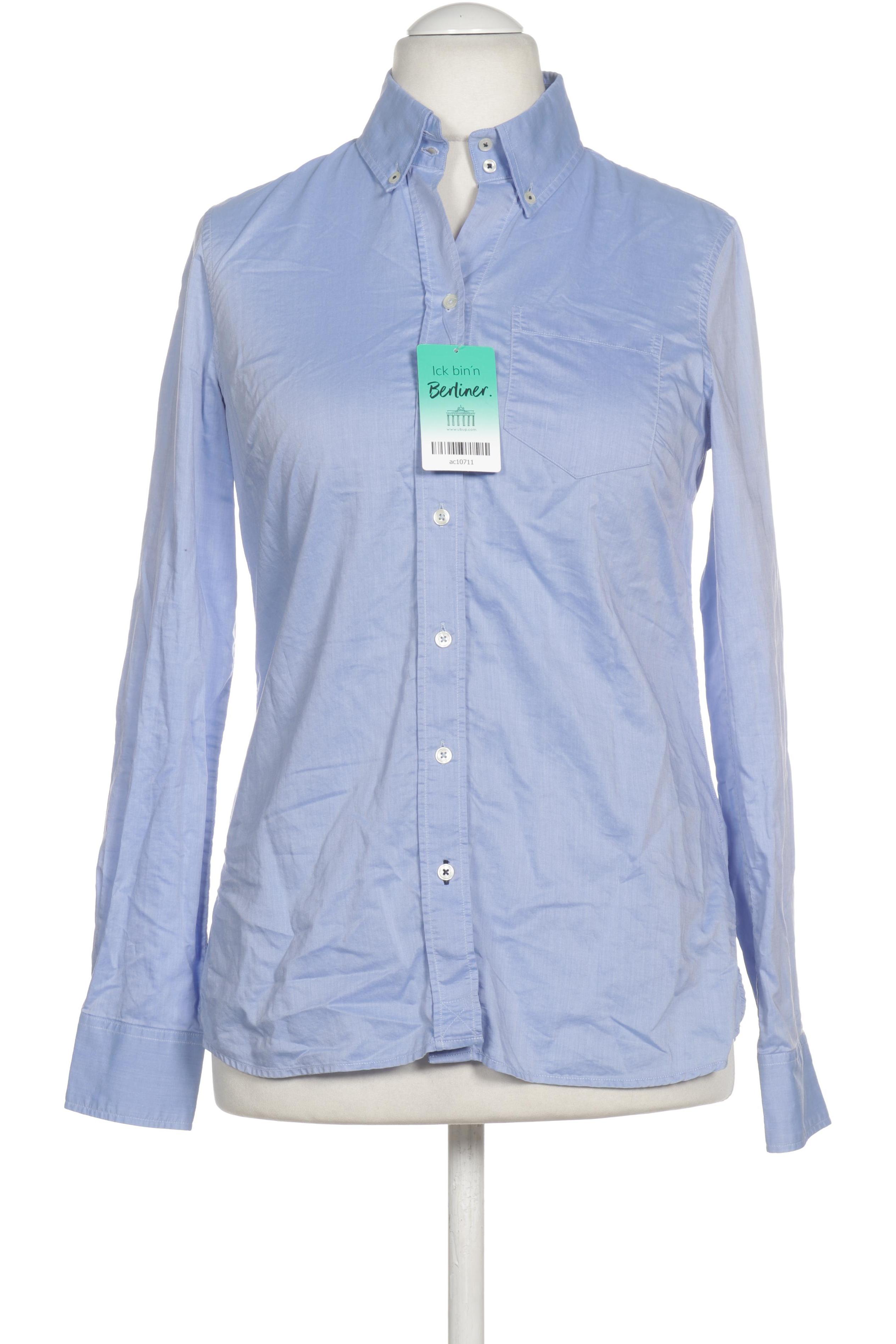 

Massimo Dutti Damen Bluse, blau, Gr. 40