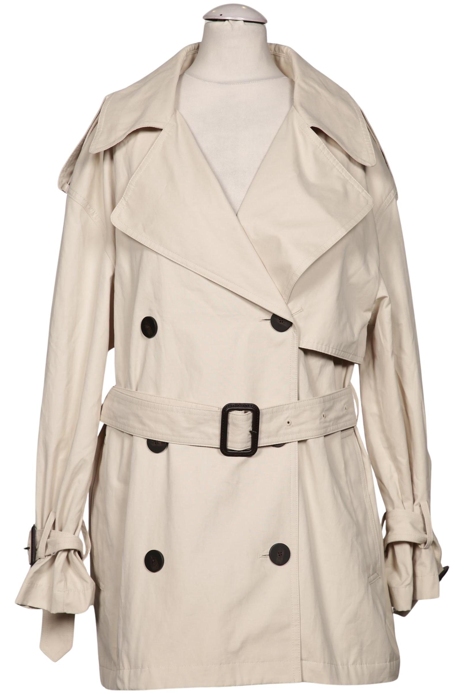 

Massimo Dutti Damen Mantel, beige, Gr. 34