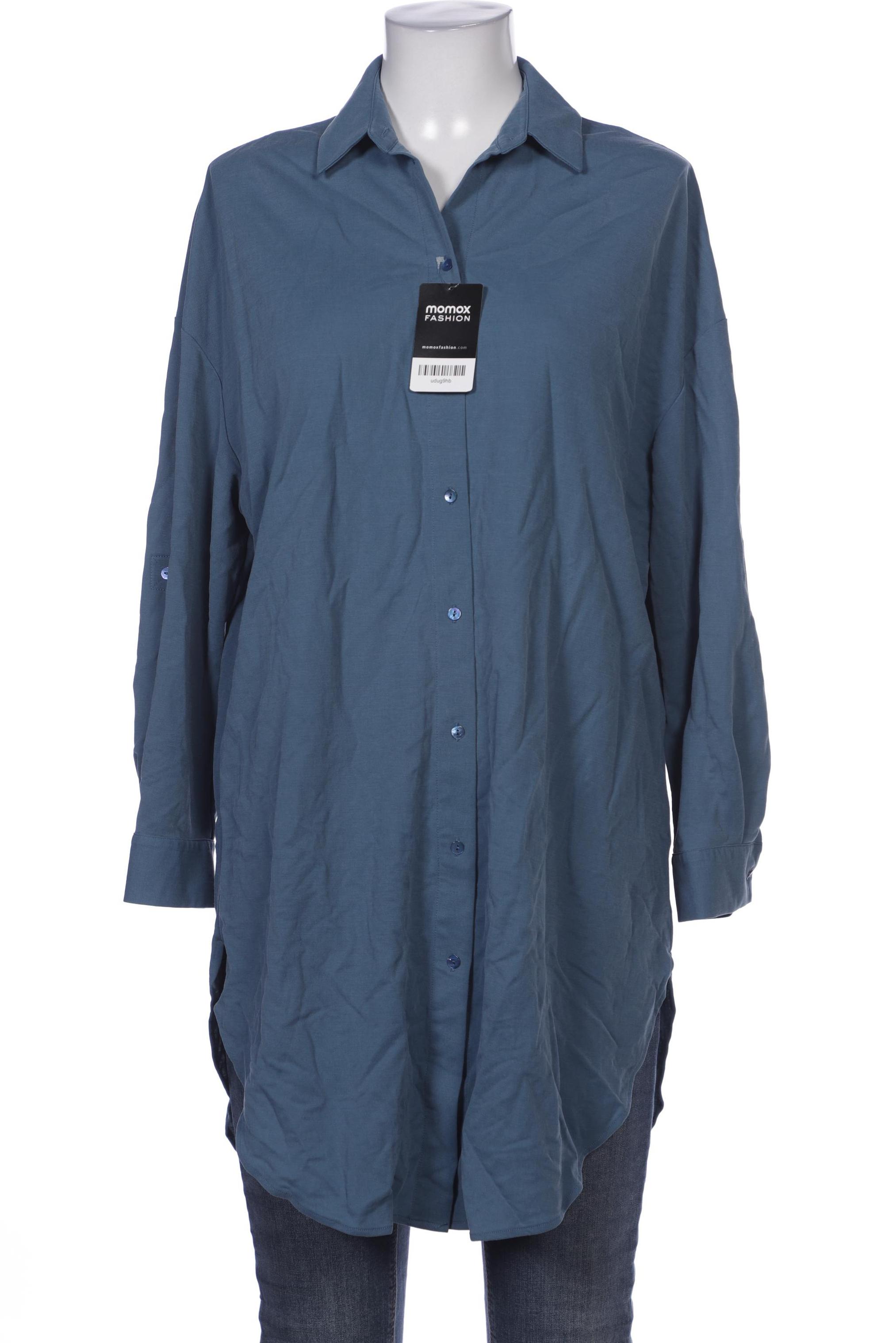 

Massimo Dutti Damen Bluse, blau, Gr. 36