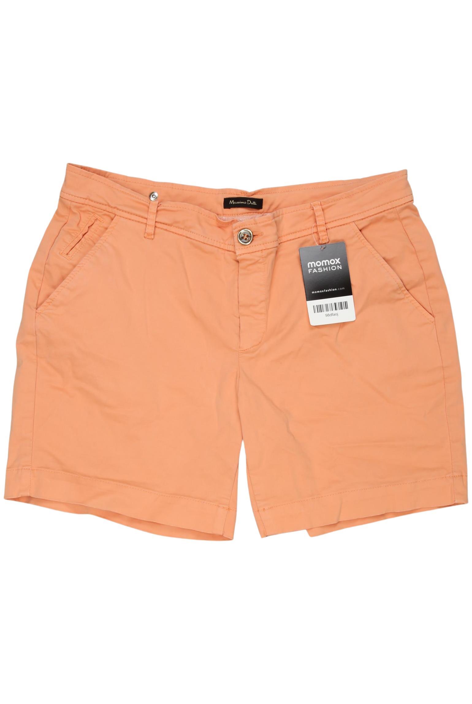 

Massimo Dutti Damen Shorts, orange, Gr. 36