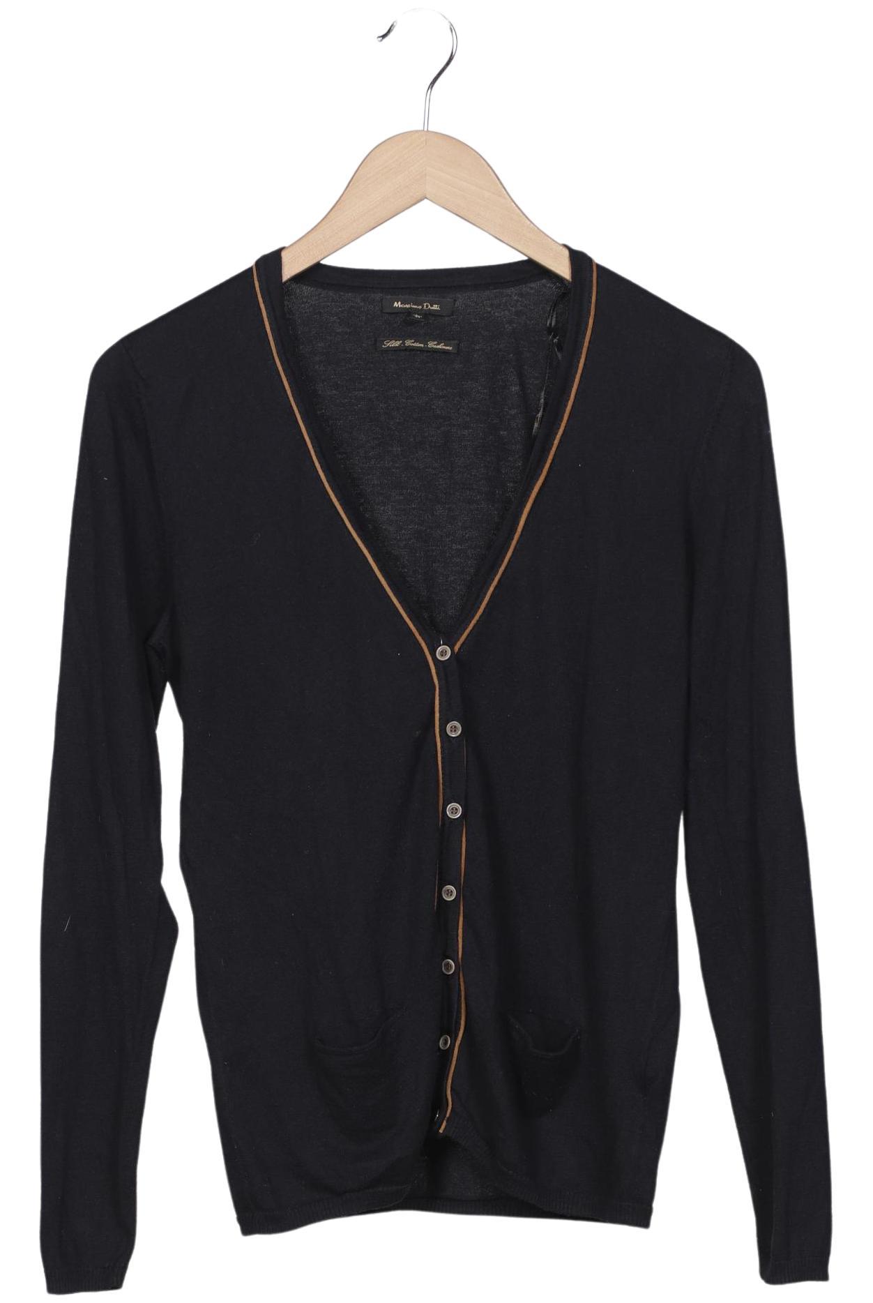 

Massimo Dutti Damen Strickjacke, marineblau, Gr. 42