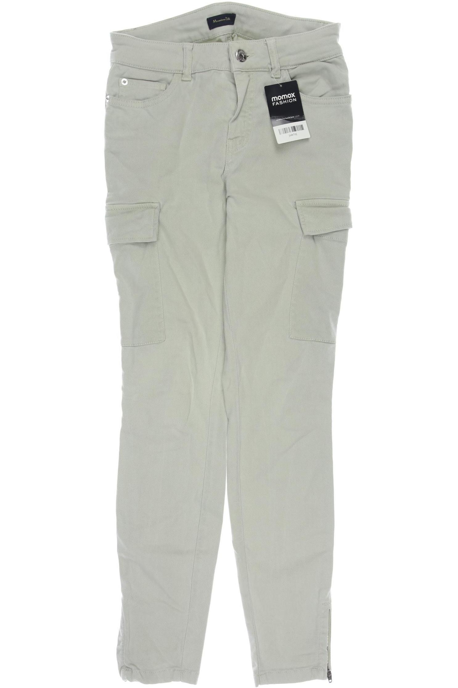 

Massimo Dutti Damen Jeans, hellgrün, Gr. 38