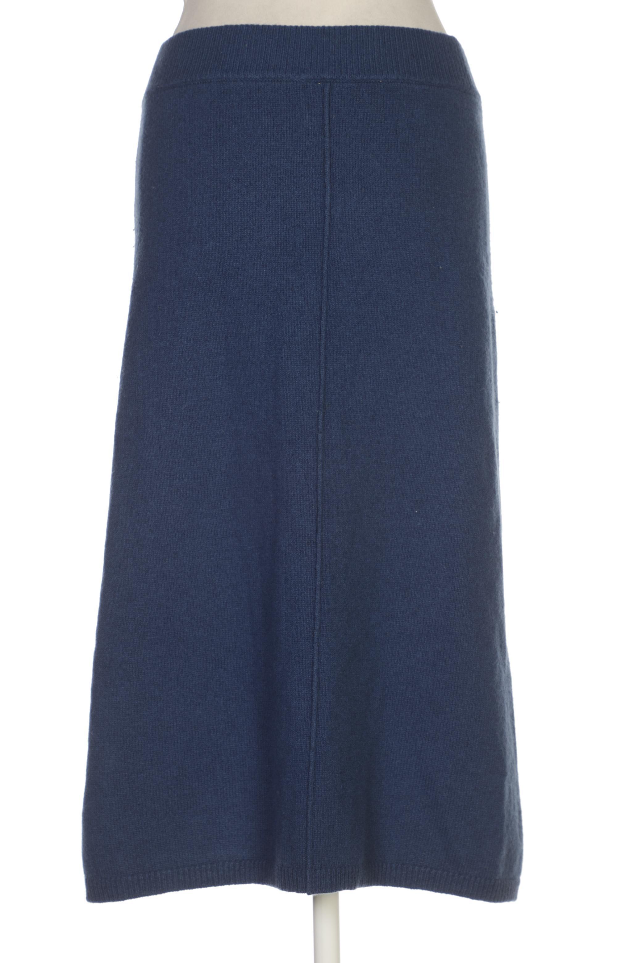 

Massimo Dutti Damen Rock, blau, Gr. 34