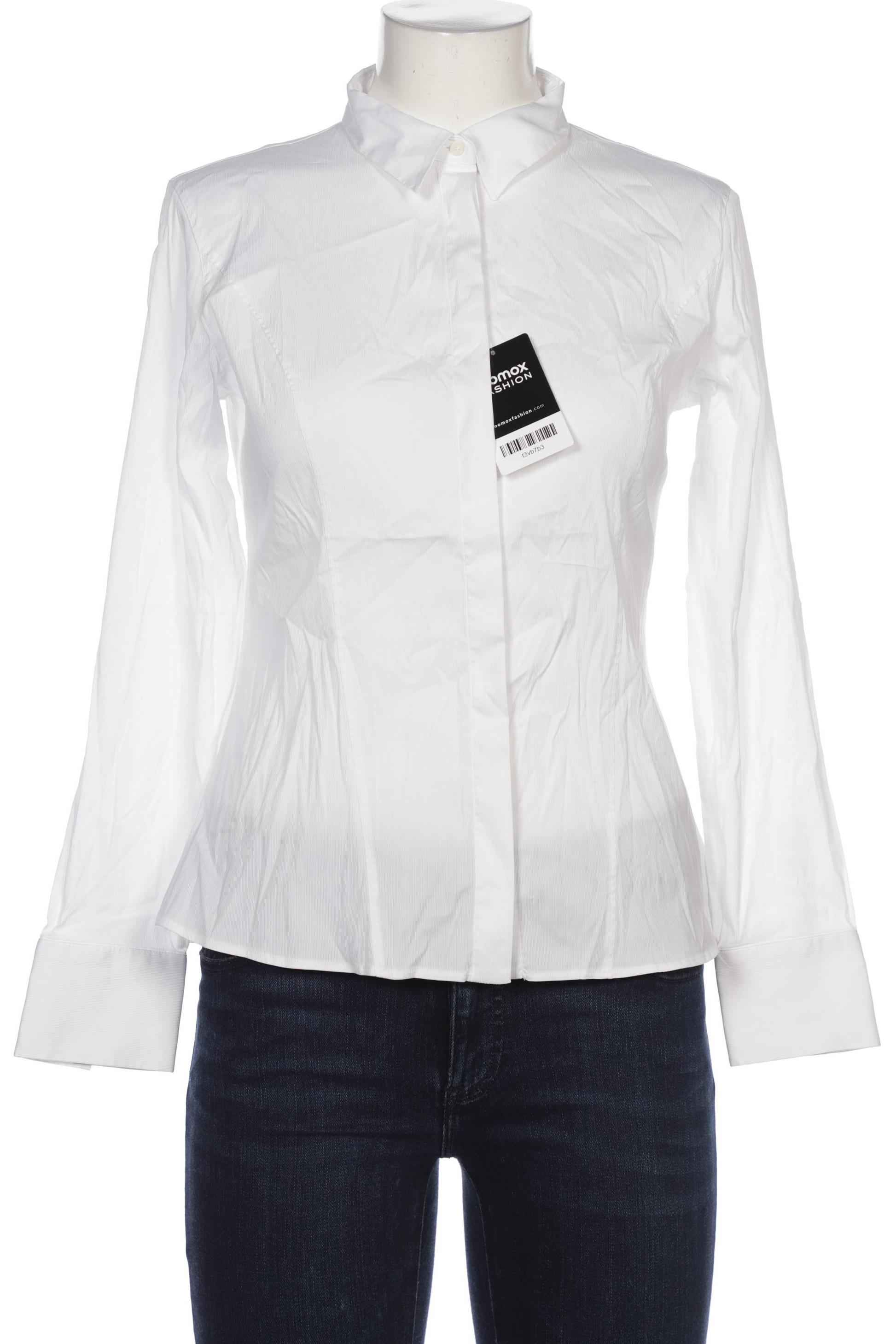 

Massimo Dutti Damen Bluse, weiß, Gr. 40