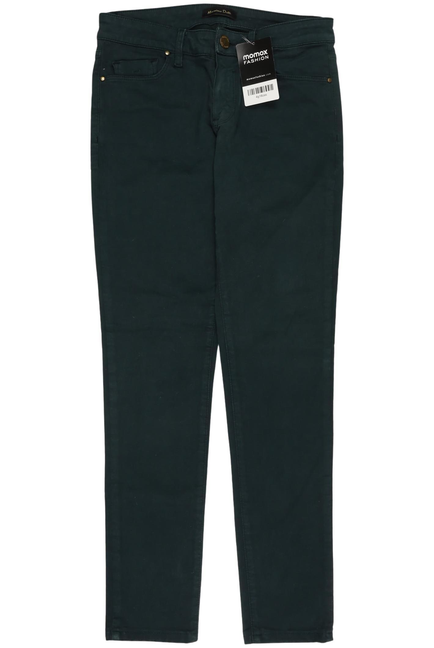 

Massimo Dutti Damen Jeans, grün, Gr. 34