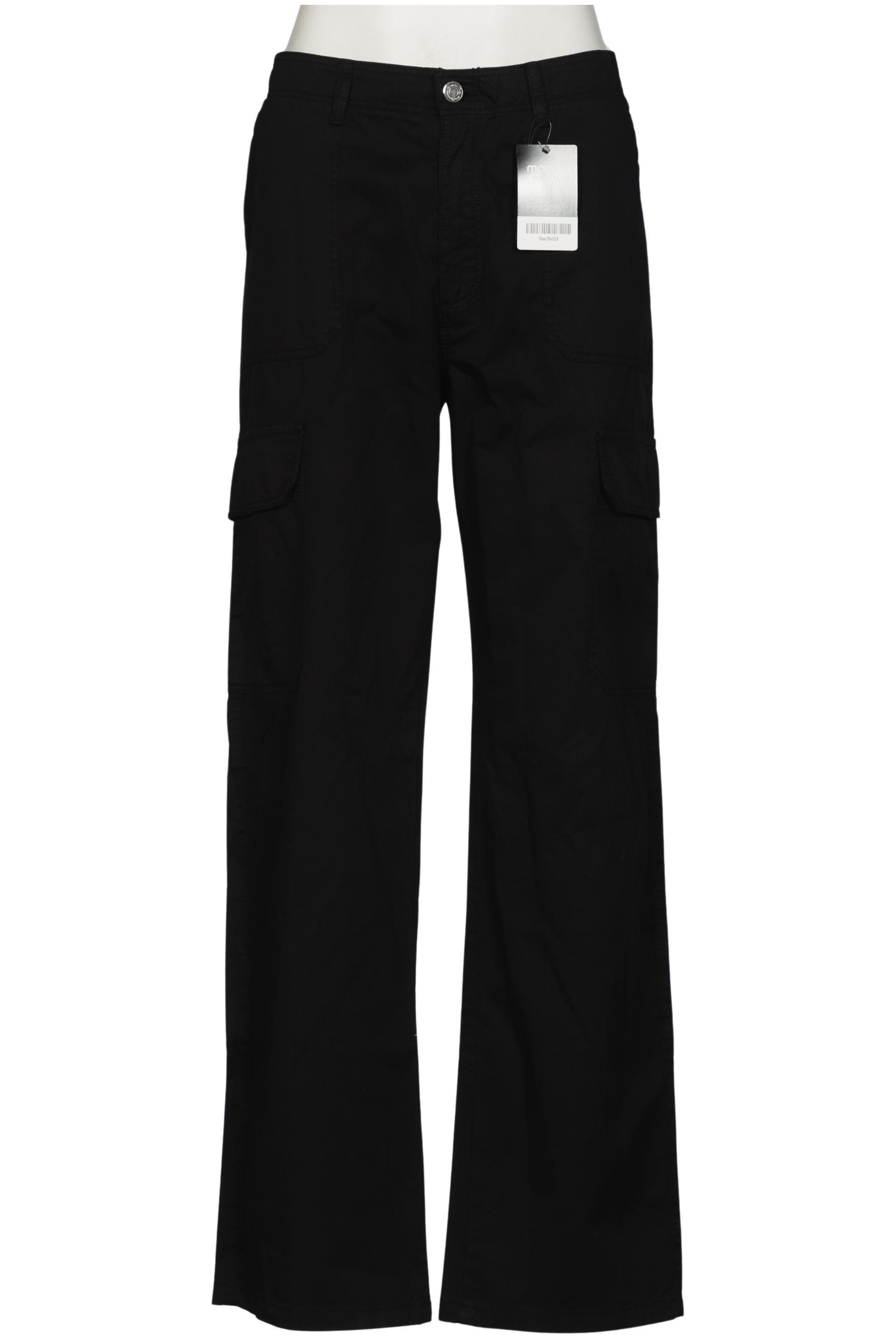 

Massimo Dutti Damen Stoffhose, schwarz, Gr. 40