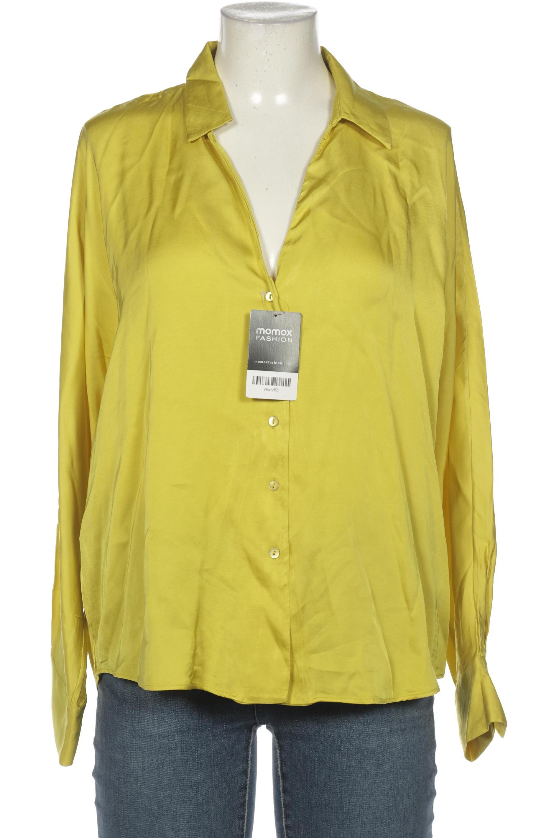 

Massimo Dutti Damen Bluse, gelb, Gr. 38