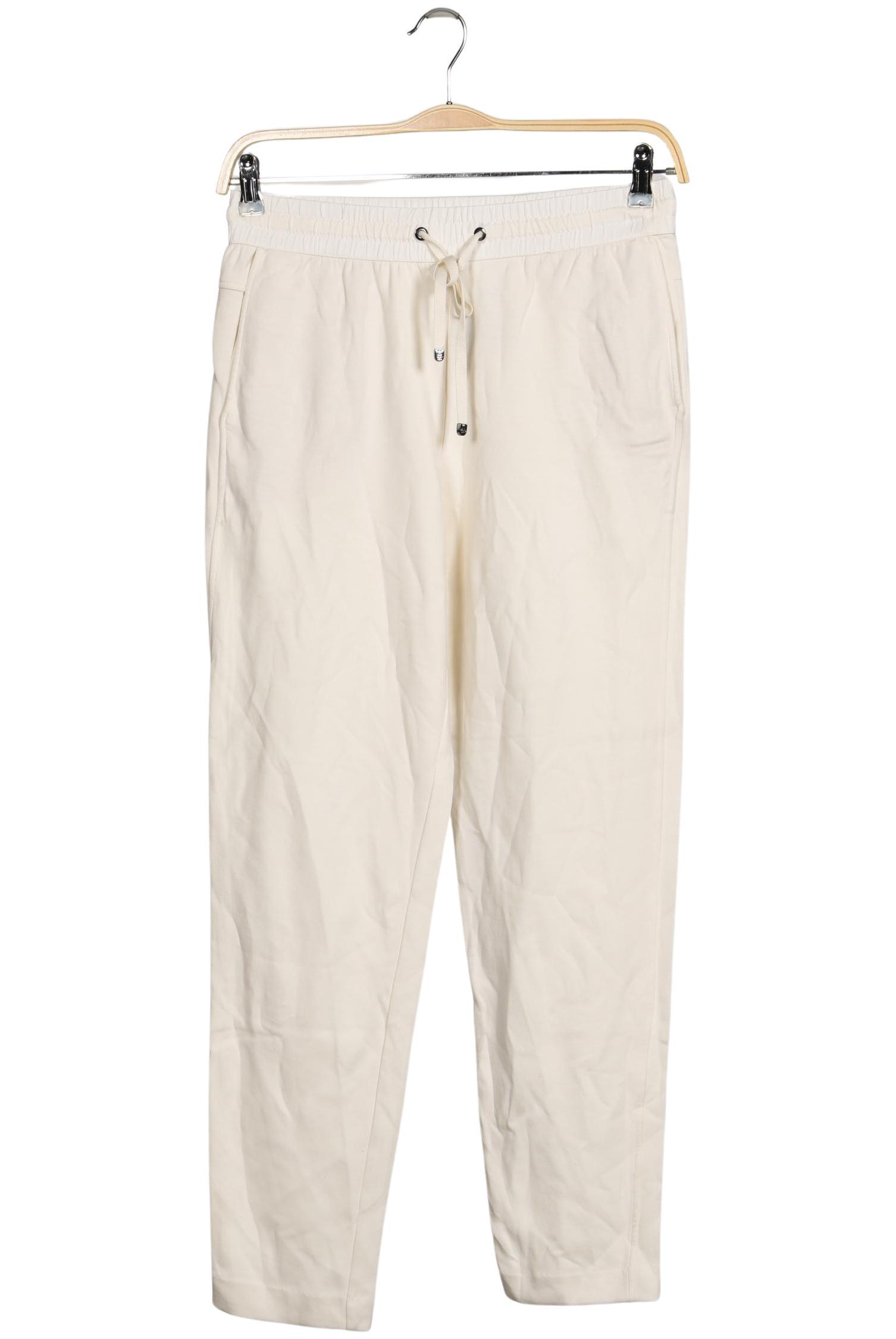 

Massimo Dutti Damen Stoffhose, cremeweiß, Gr. 0