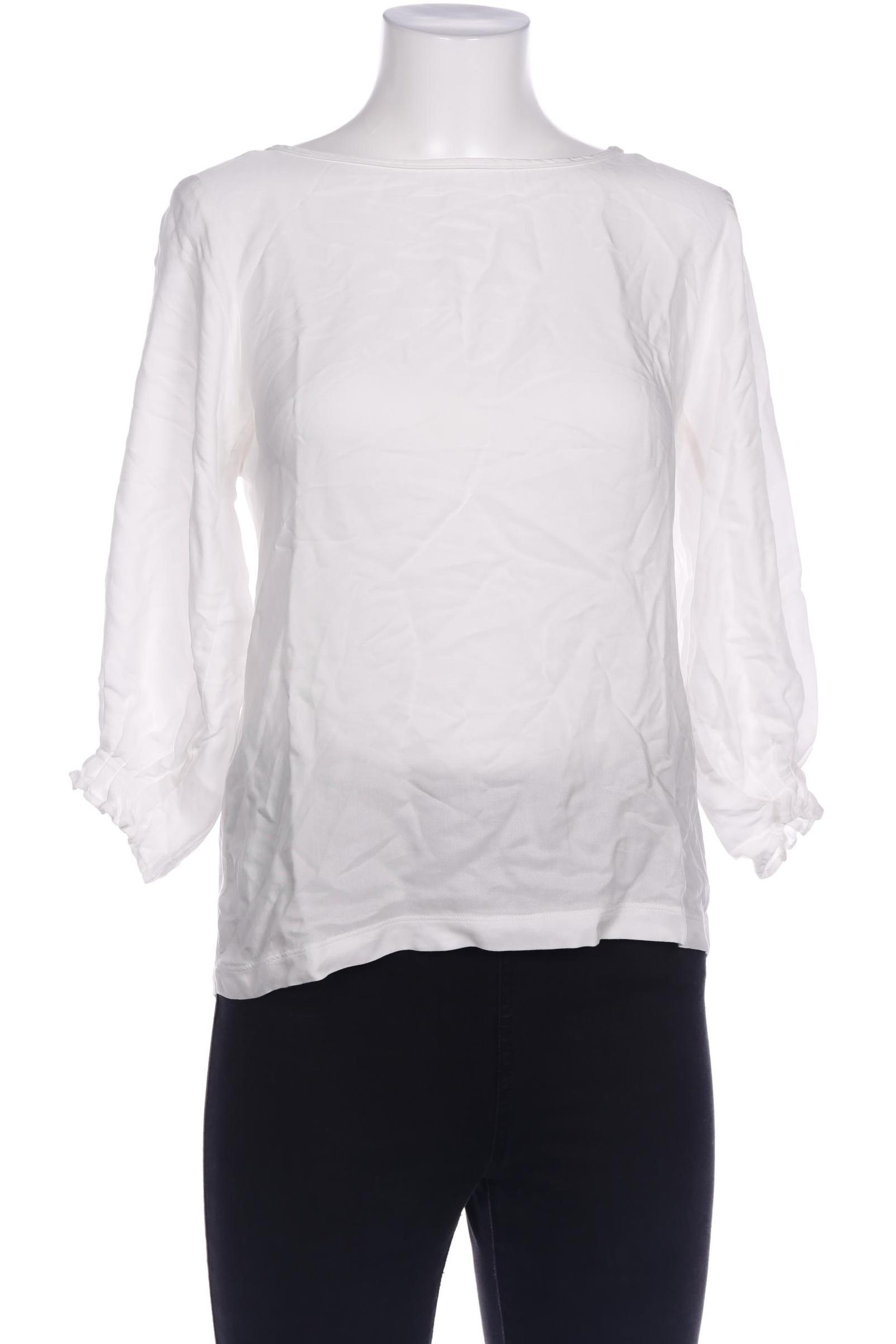 

Massimo Dutti Damen Bluse, weiß, Gr. 38