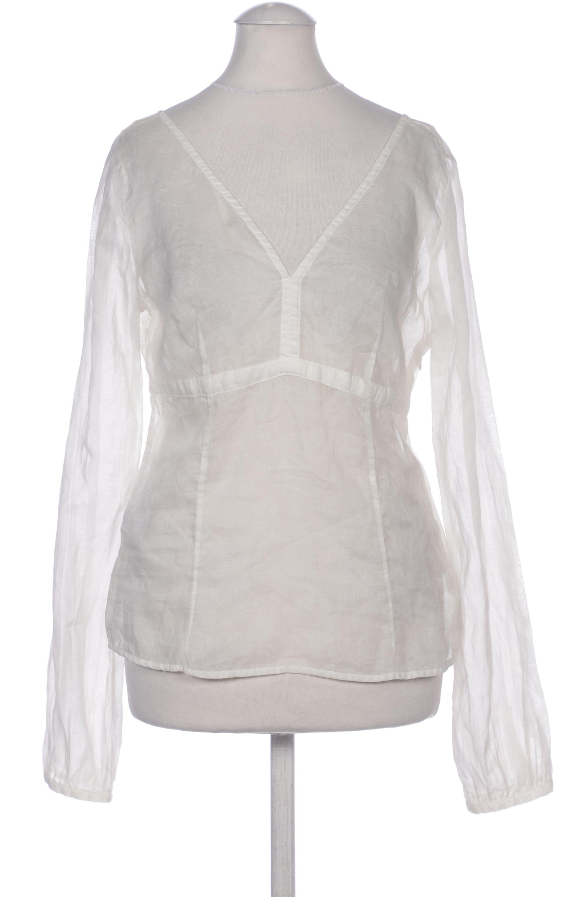 

Massimo Dutti Damen Bluse, cremeweiß, Gr. 38