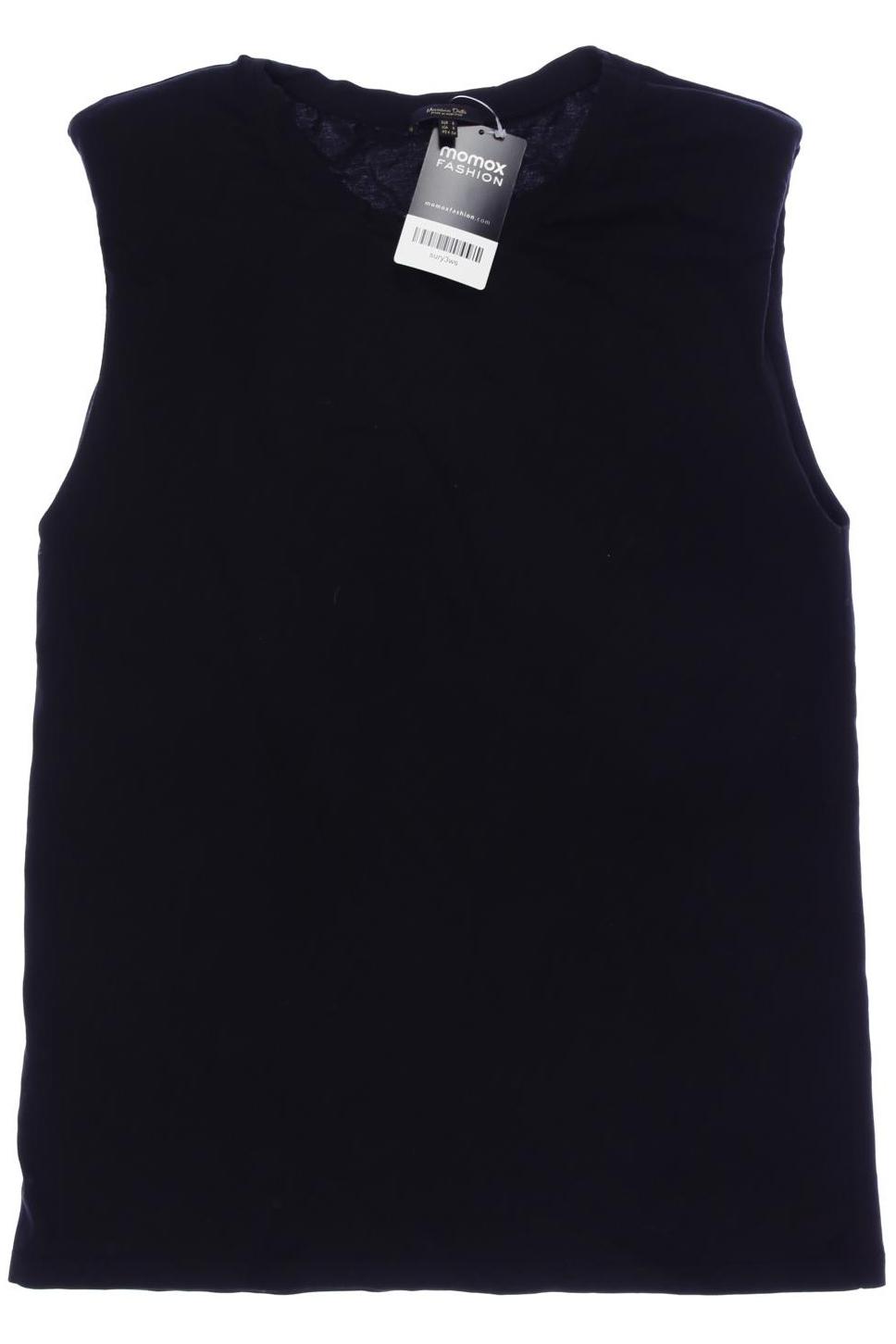 

Massimo Dutti Damen Top, schwarz, Gr. 36
