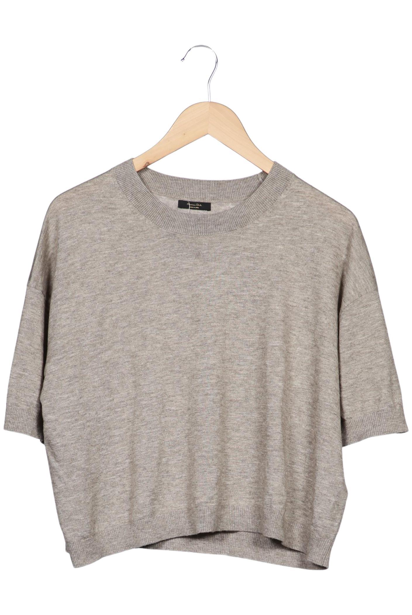 

Massimo Dutti Damen Pullover, grau, Gr. 38