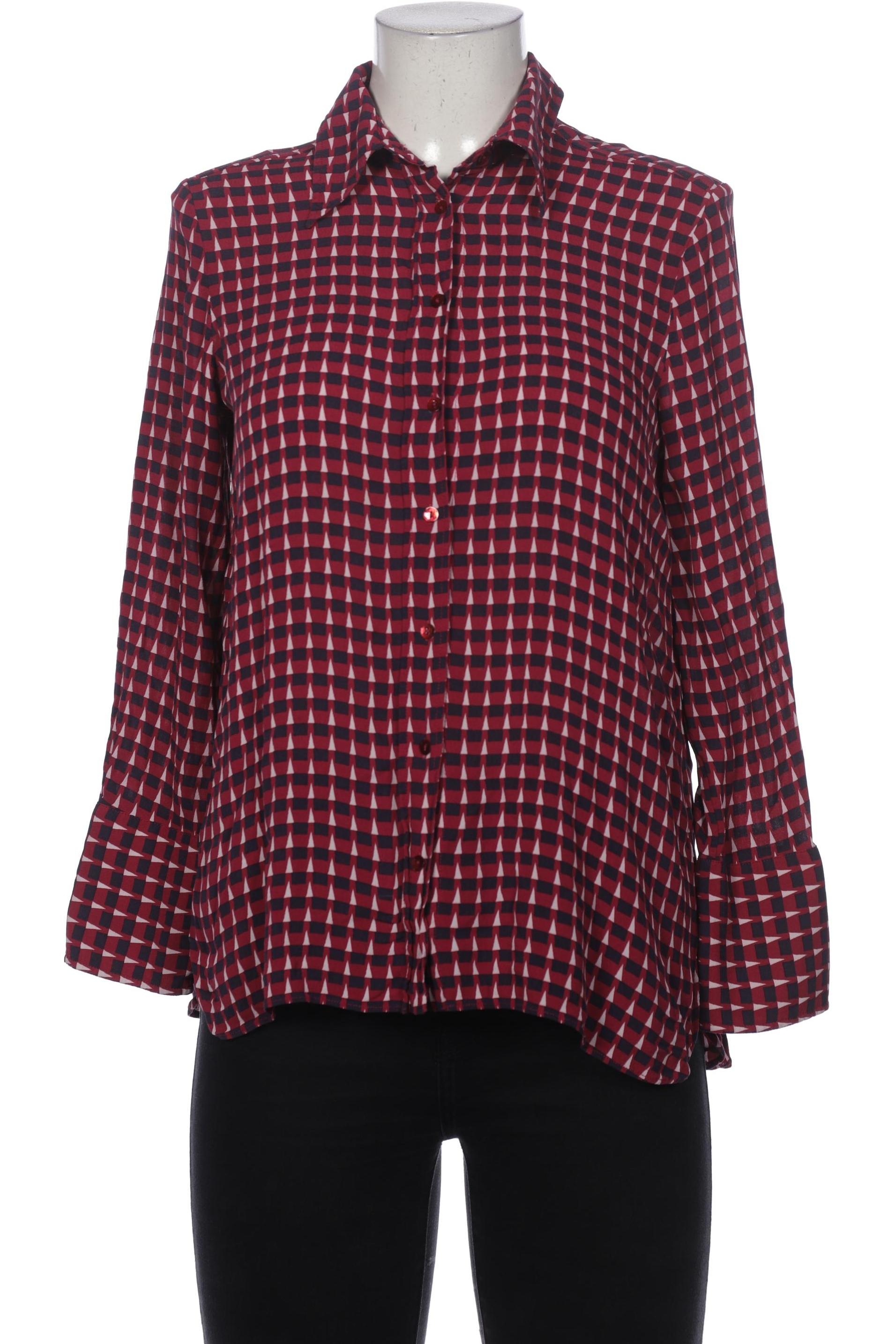 

Massimo Dutti Damen Bluse, bordeaux, Gr. 40