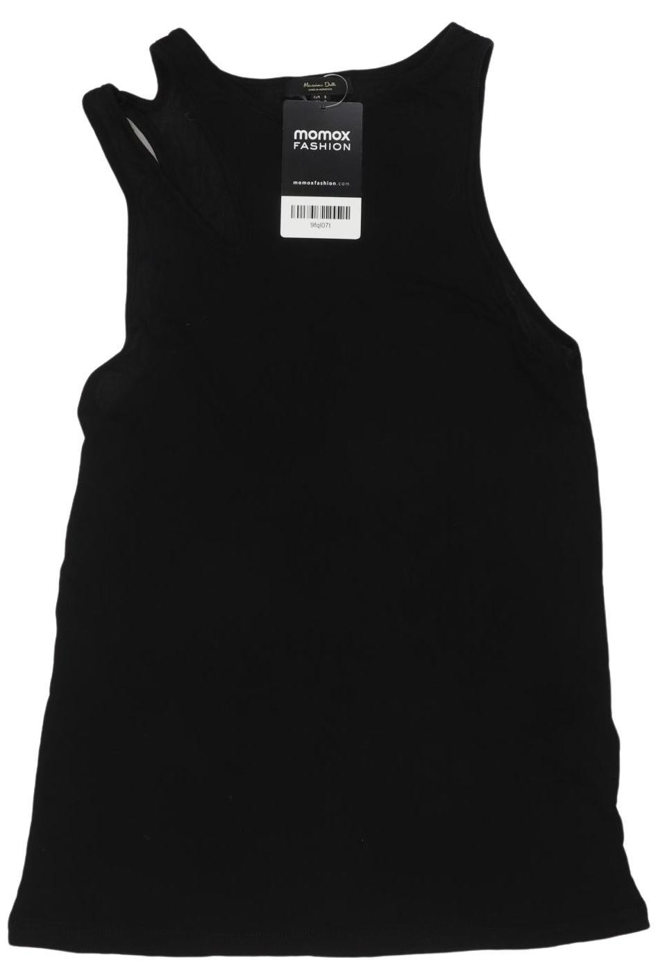 

Massimo Dutti Damen Top, schwarz, Gr. 36