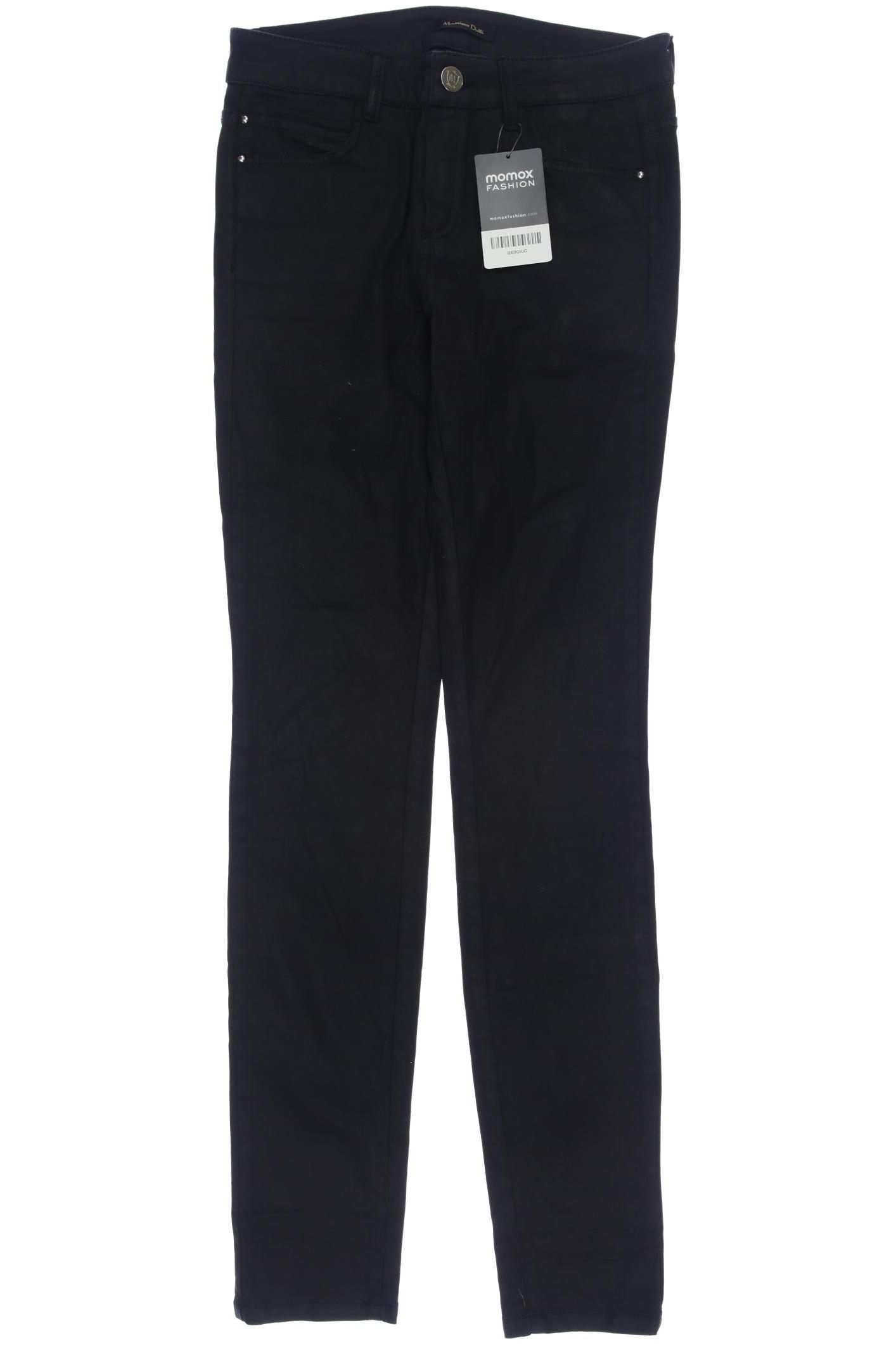 

Massimo Dutti Damen Stoffhose, schwarz, Gr. 36