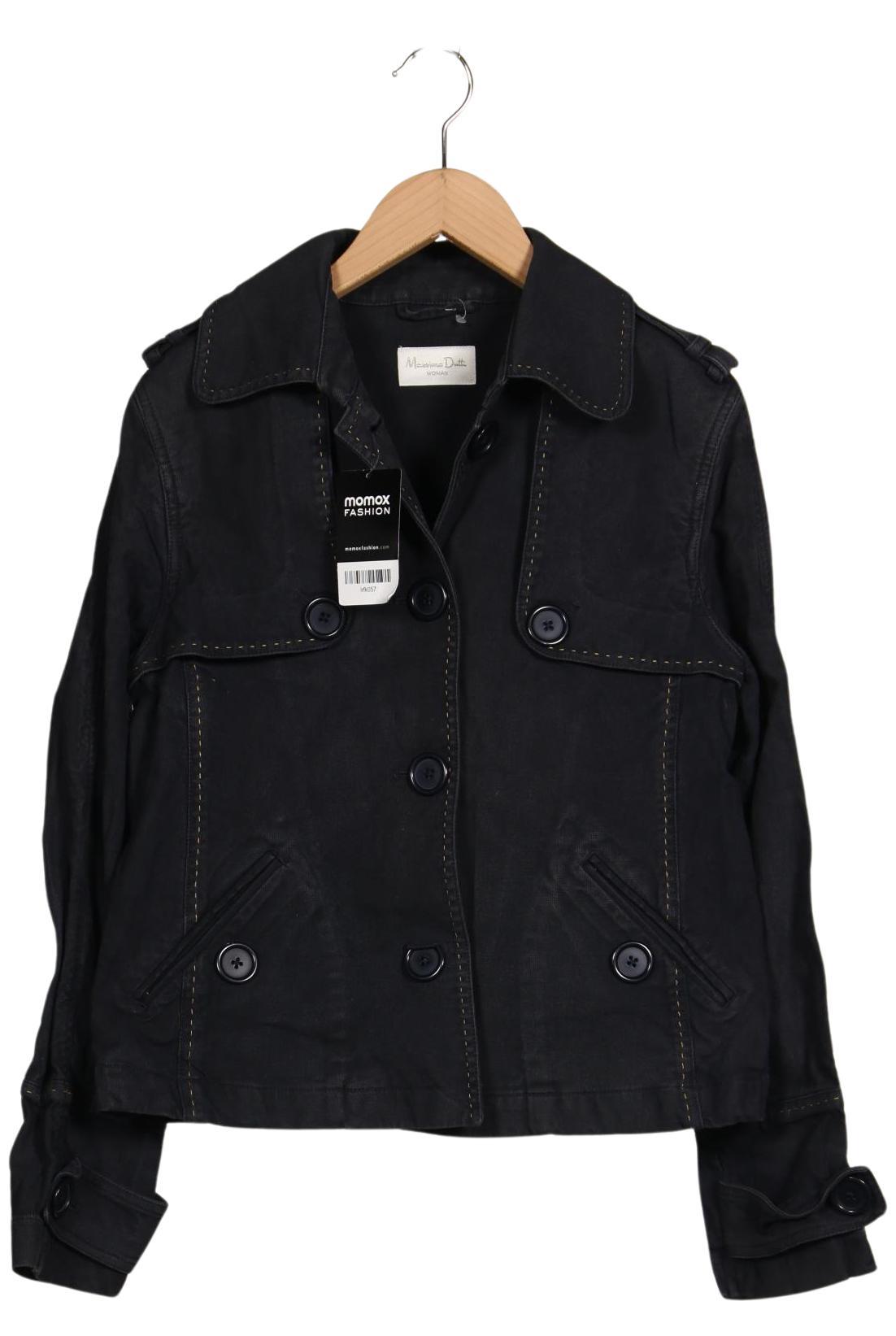 

Massimo Dutti Damen Jacke, marineblau, Gr. 34