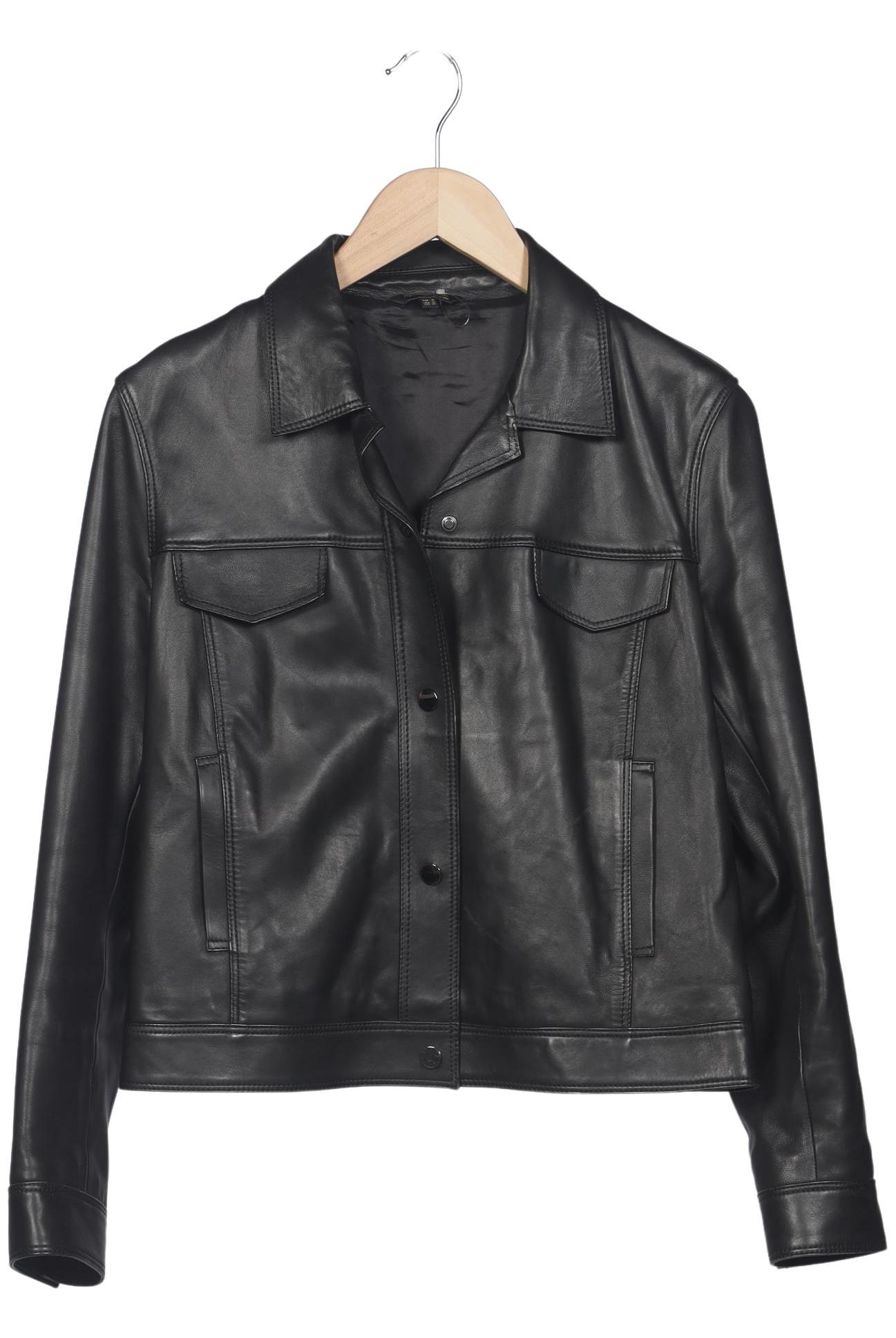 

Massimo Dutti Damen Jacke, schwarz, Gr. 38