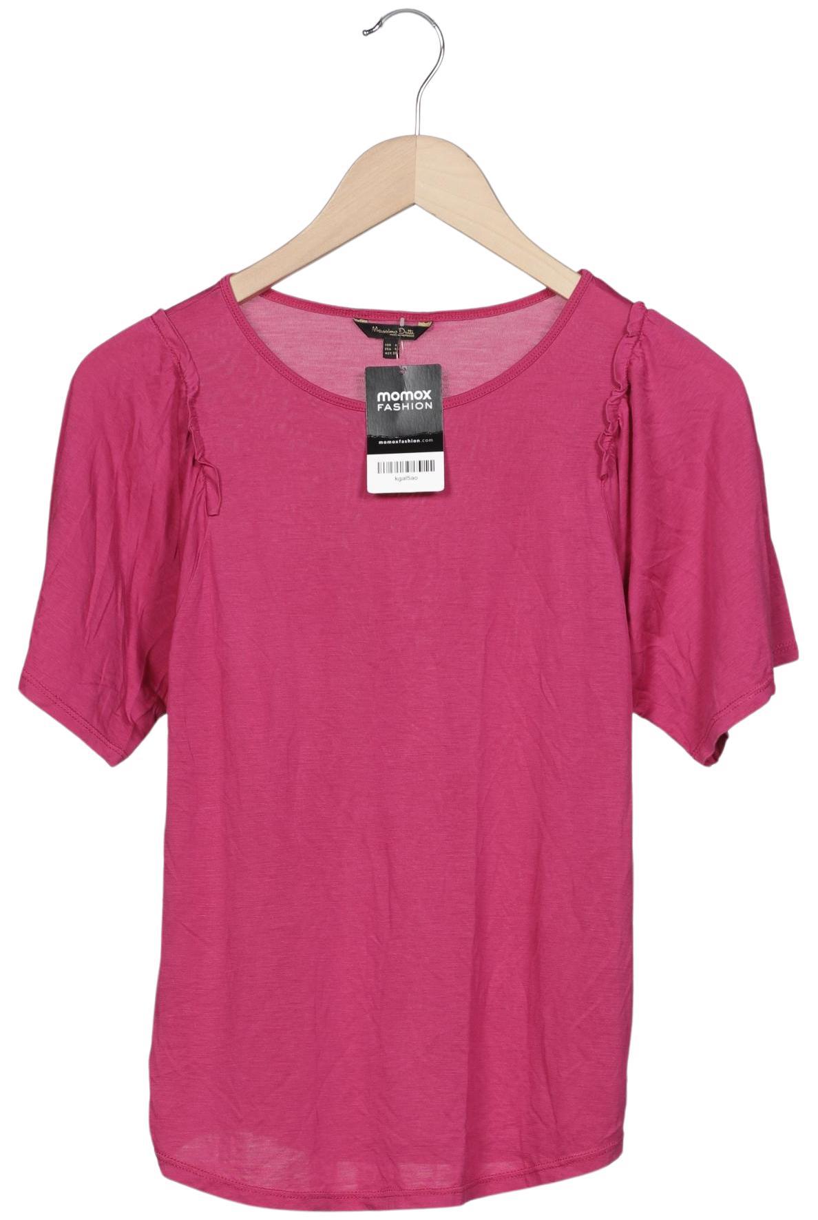 

Massimo Dutti Damen T-Shirt, pink, Gr. 36