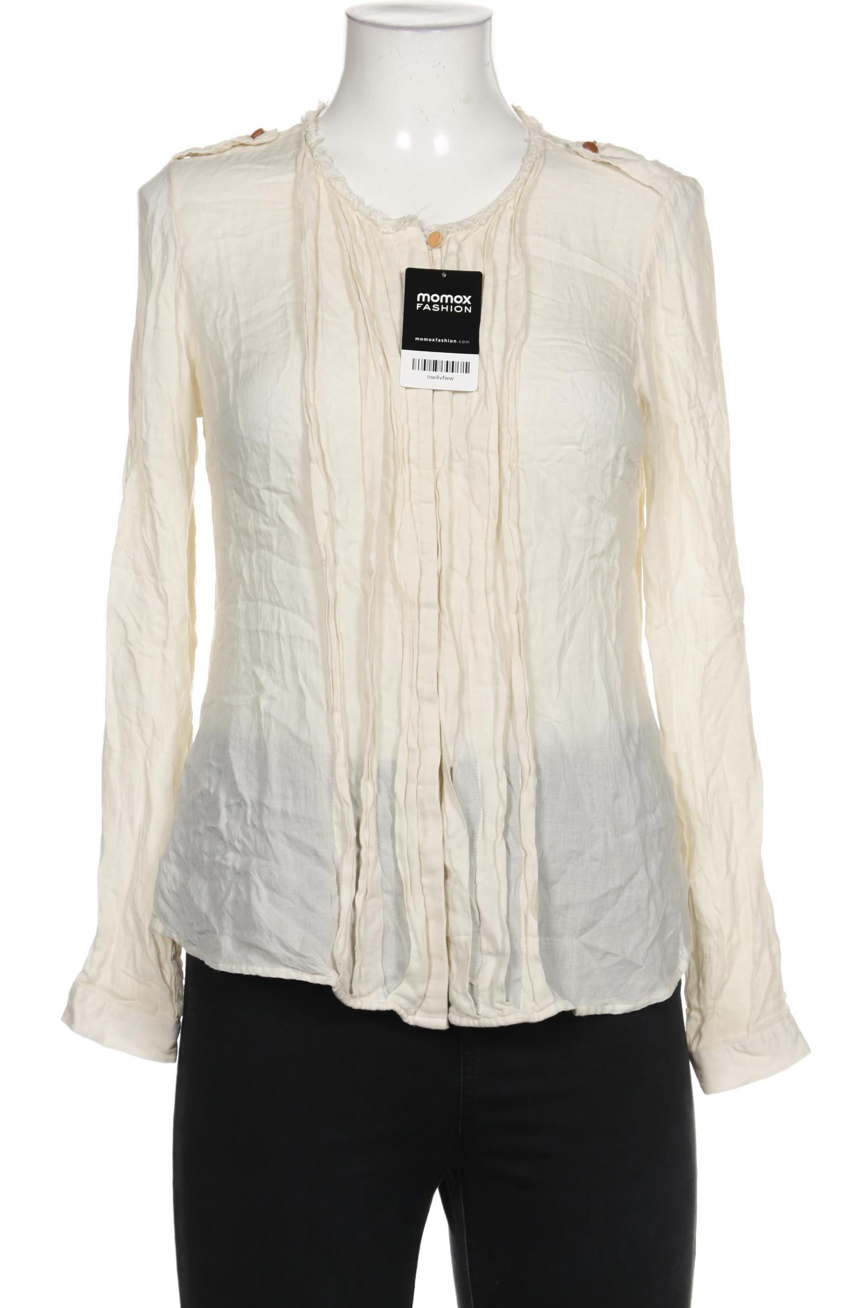 

Massimo Dutti Damen Bluse, beige, Gr. 40