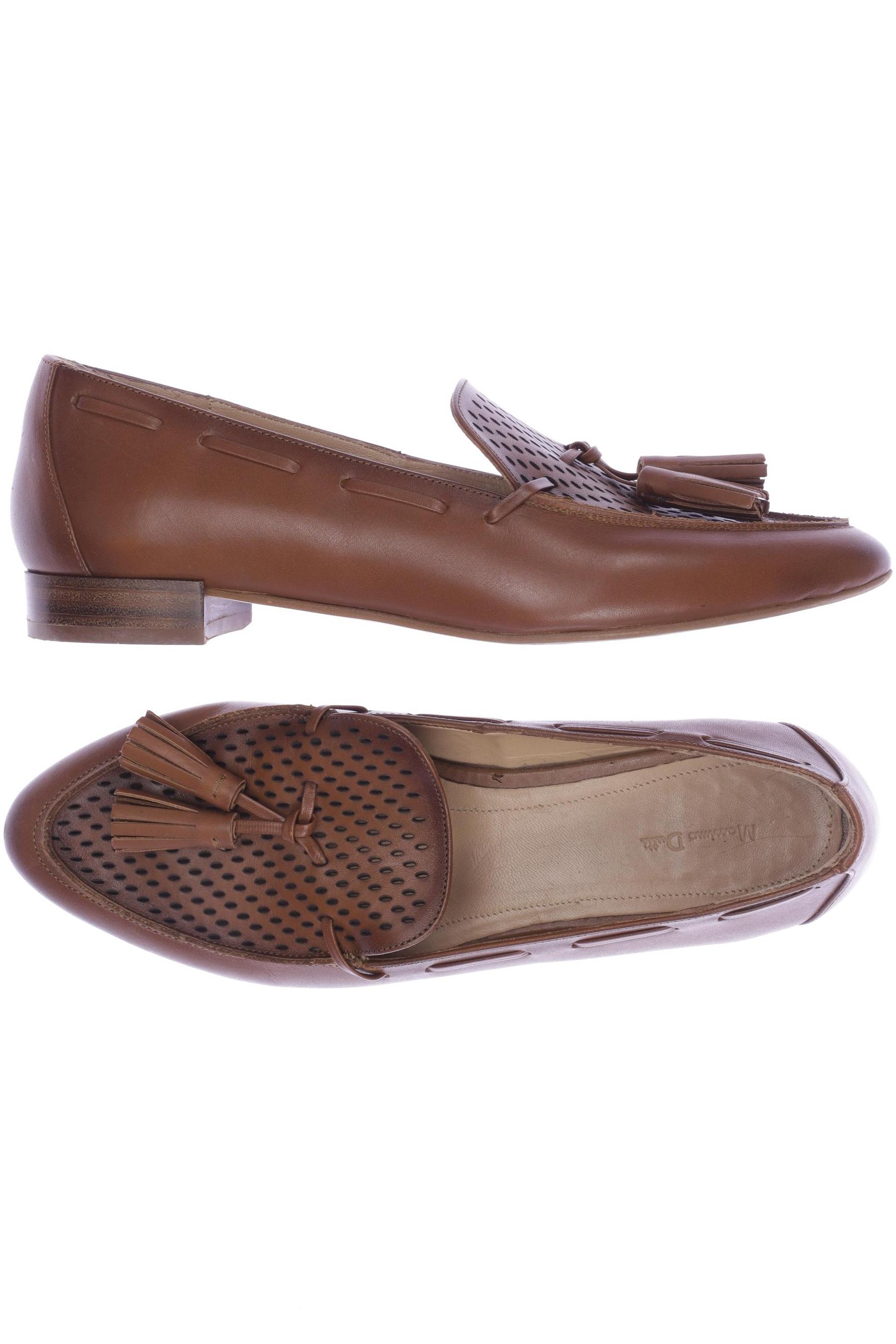 

Massimo Dutti Damen Halbschuh, braun, Gr. 39