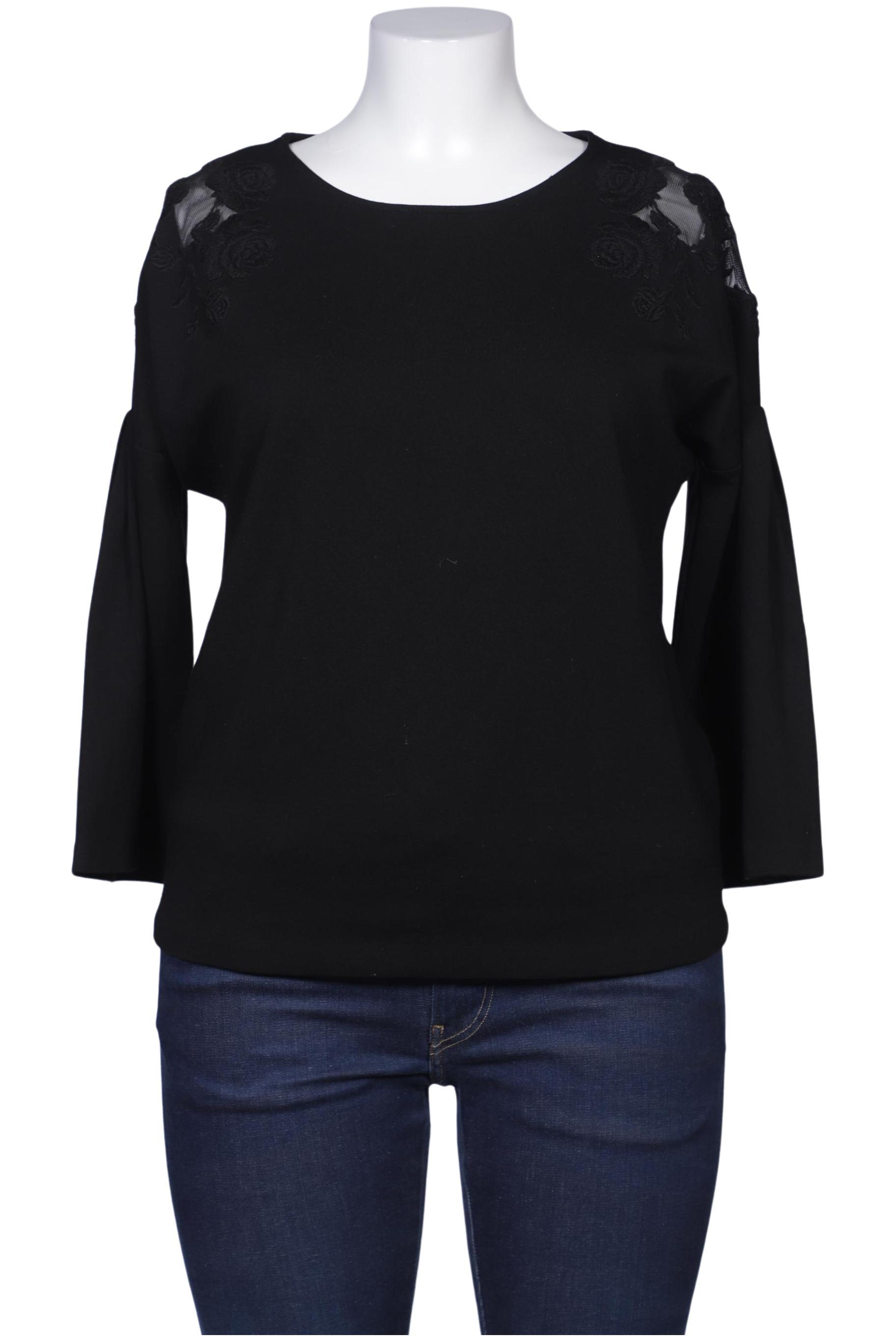 

Massimo Dutti Damen Langarmshirt, schwarz, Gr. 42