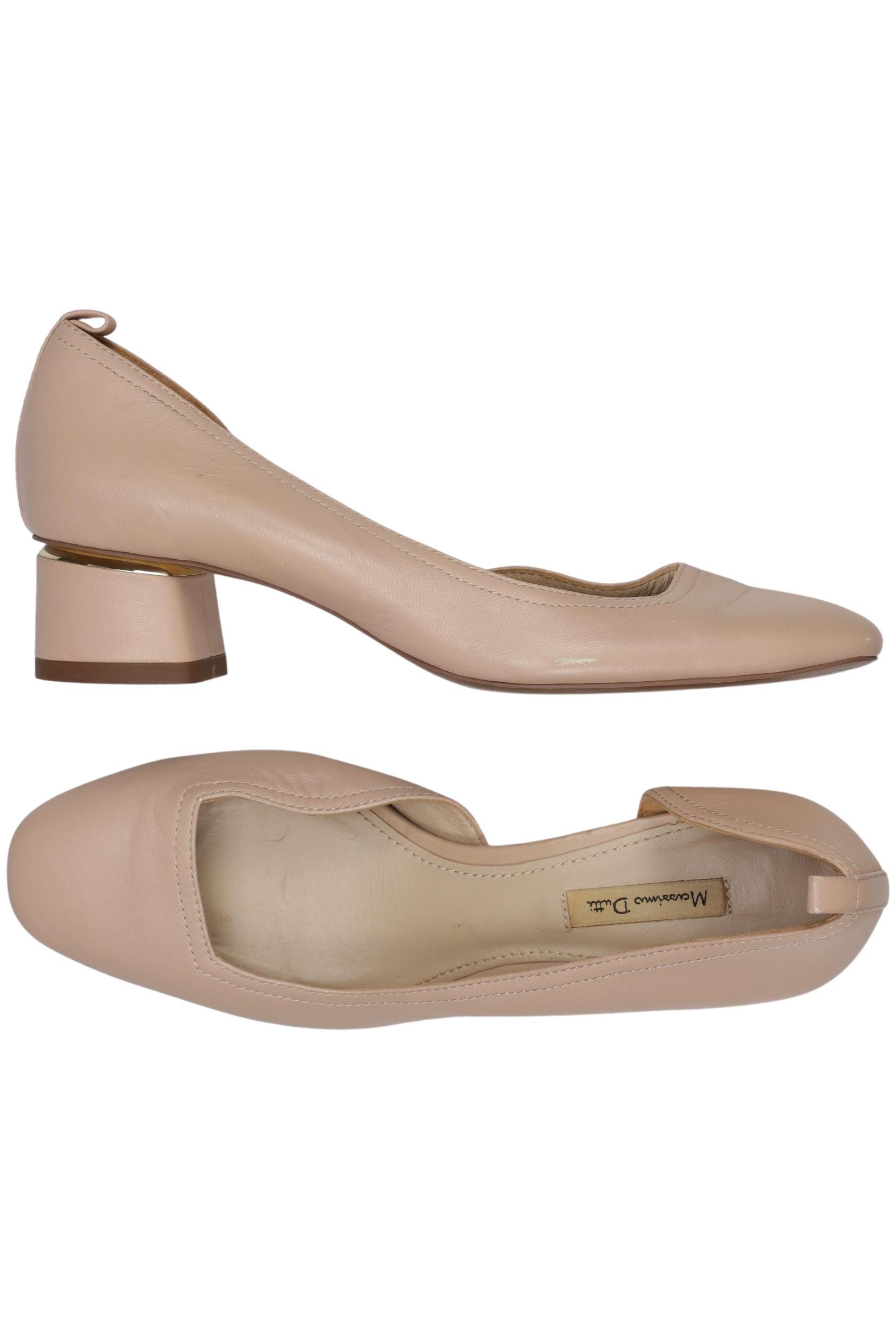 

Massimo Dutti Damen Pumps, beige, Gr. 38