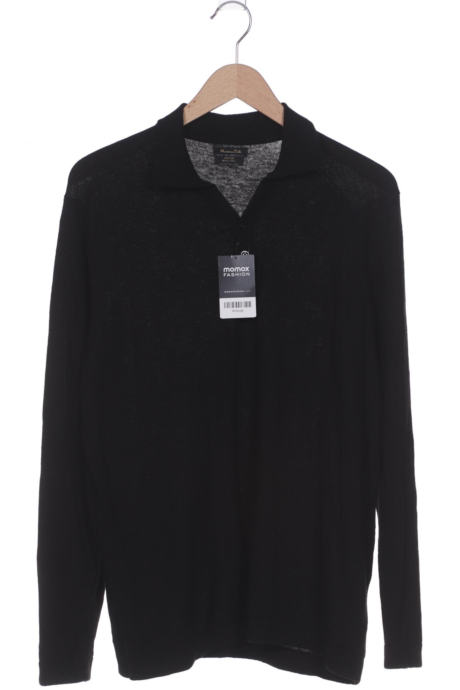 

Massimo Dutti Damen Poloshirt, schwarz, Gr. 44