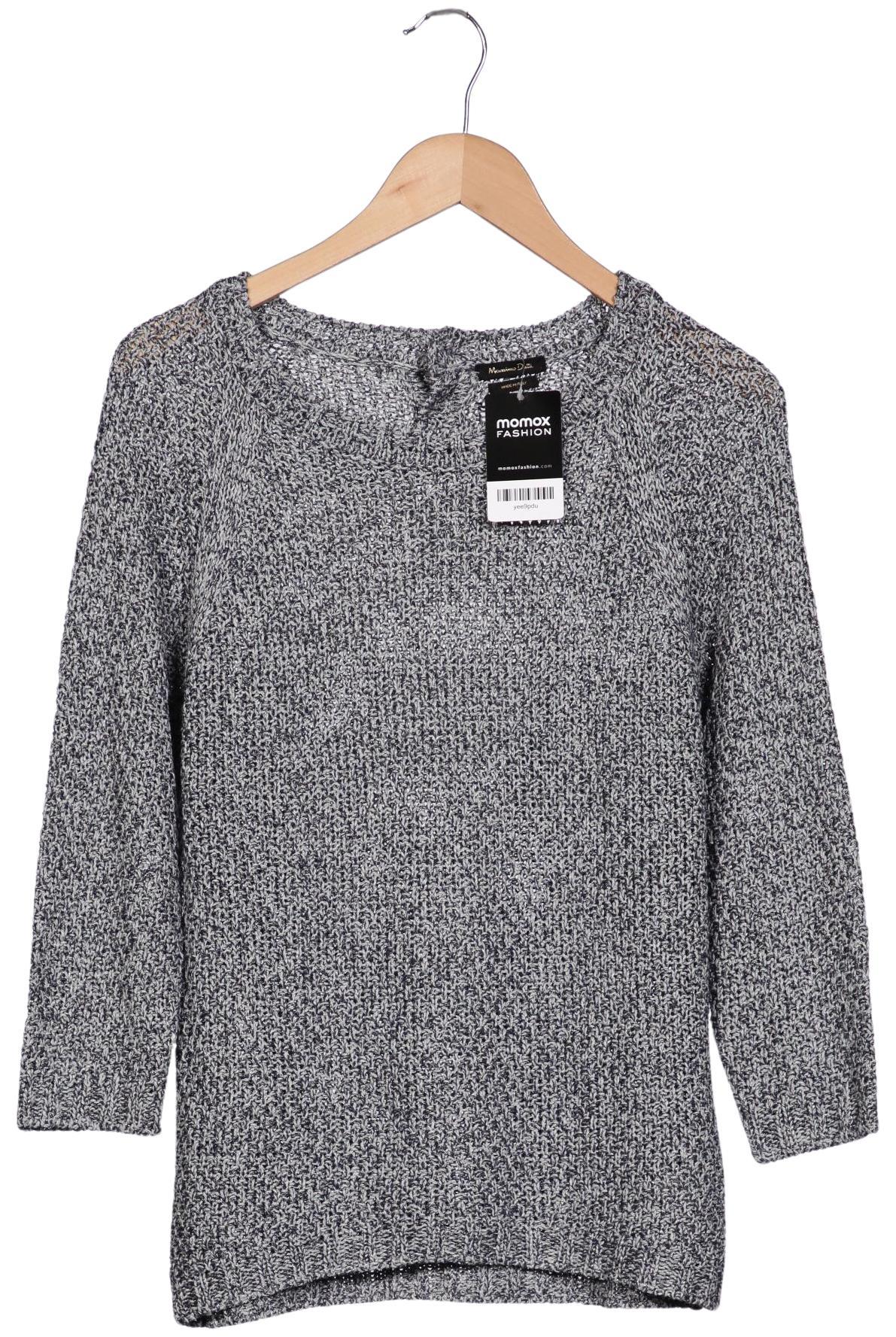 

Massimo Dutti Damen Pullover, marineblau, Gr. 42