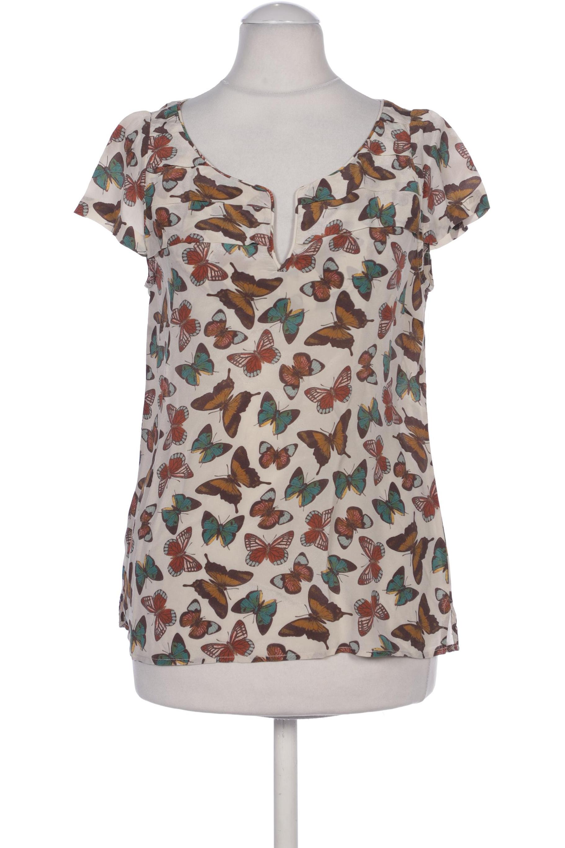 

Massimo Dutti Damen Bluse, cremeweiß, Gr. 34