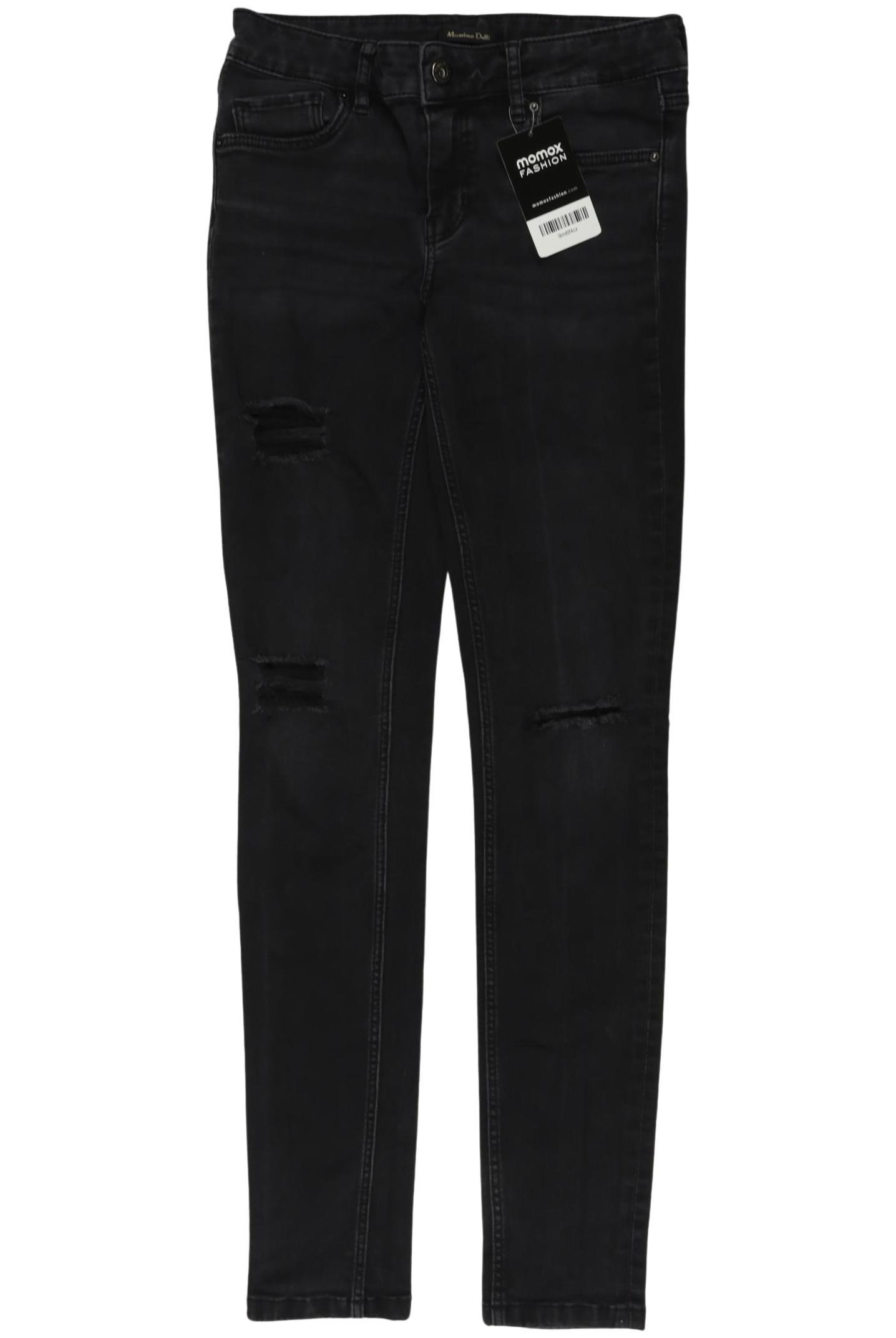 

Massimo Dutti Damen Jeans, schwarz, Gr. 36