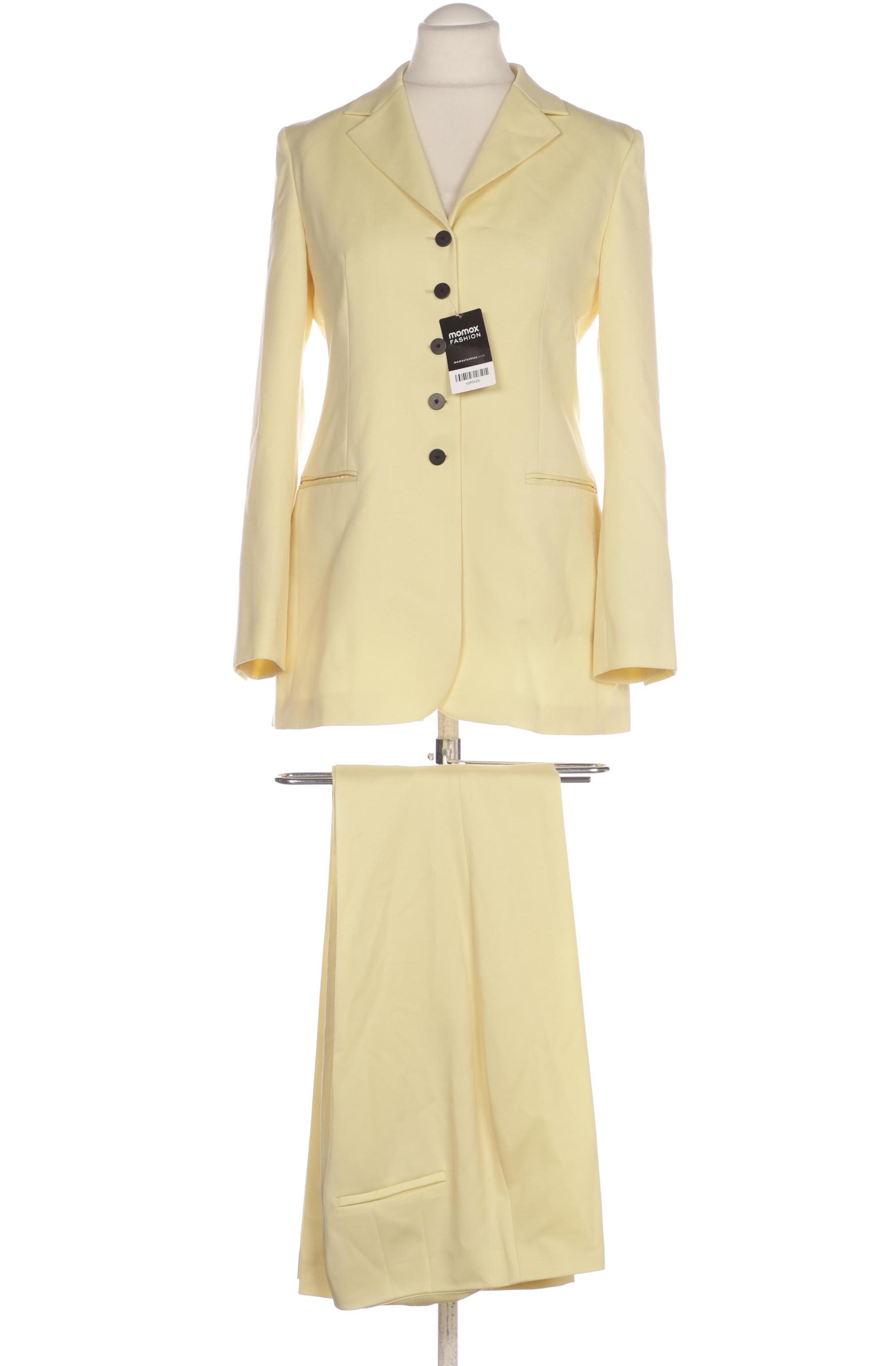 

Massimo Dutti Damen Anzug, gelb, Gr. 40