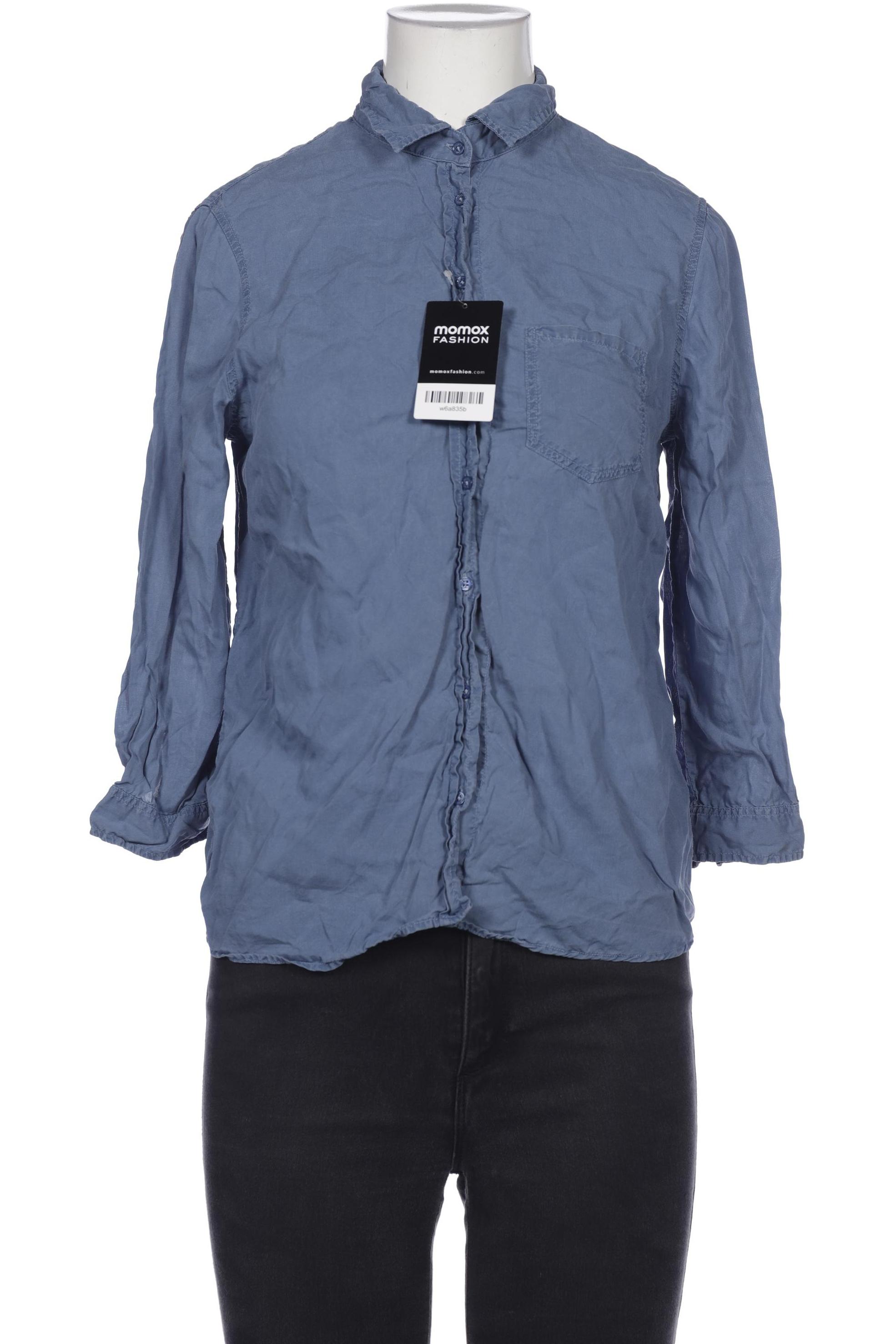 

Massimo Dutti Damen Bluse, blau, Gr. 36