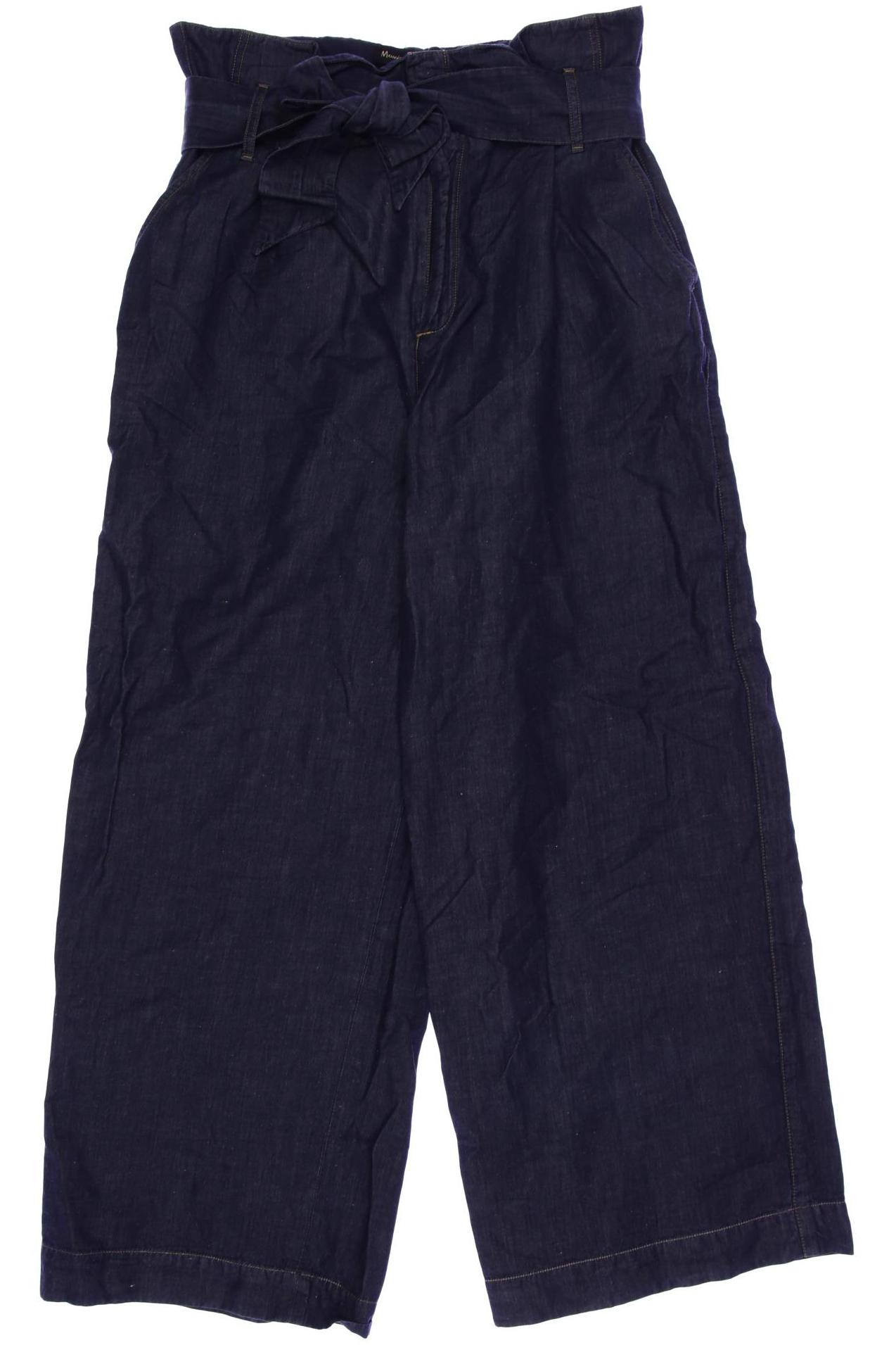 

Massimo Dutti Damen Stoffhose, marineblau, Gr. 36