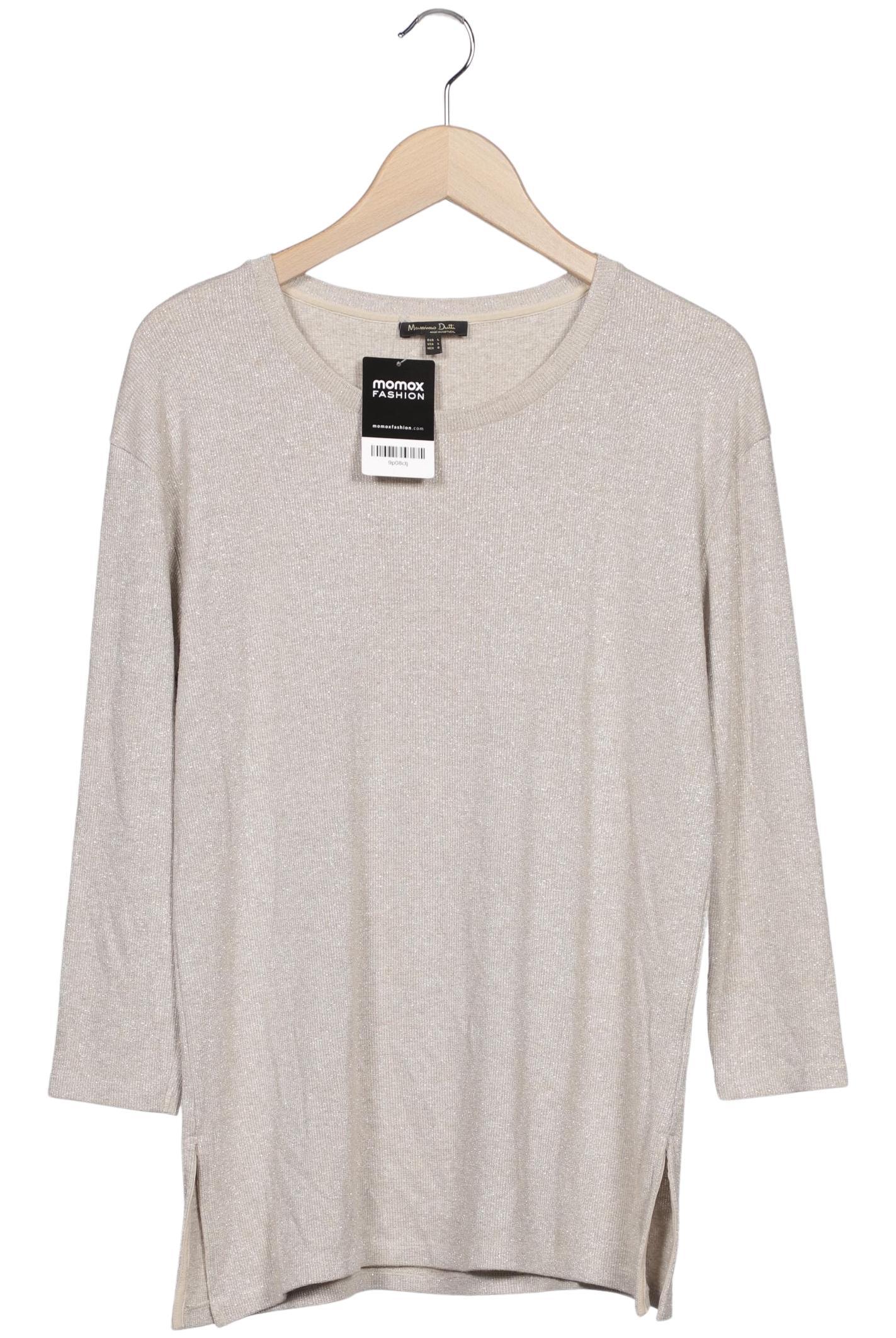 

Massimo Dutti Damen Pullover, beige, Gr. 42