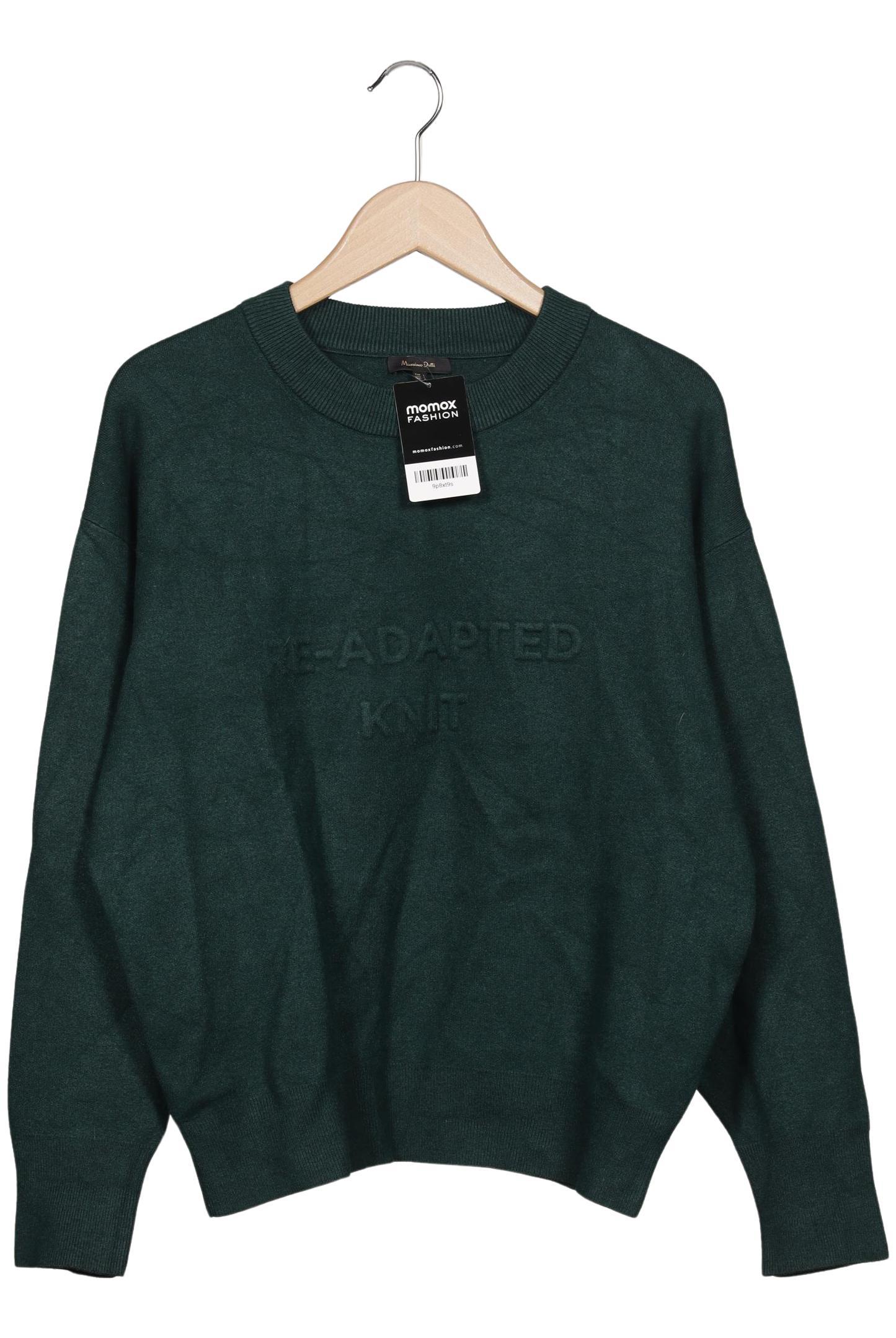 

Massimo Dutti Damen Pullover, grün, Gr. 42