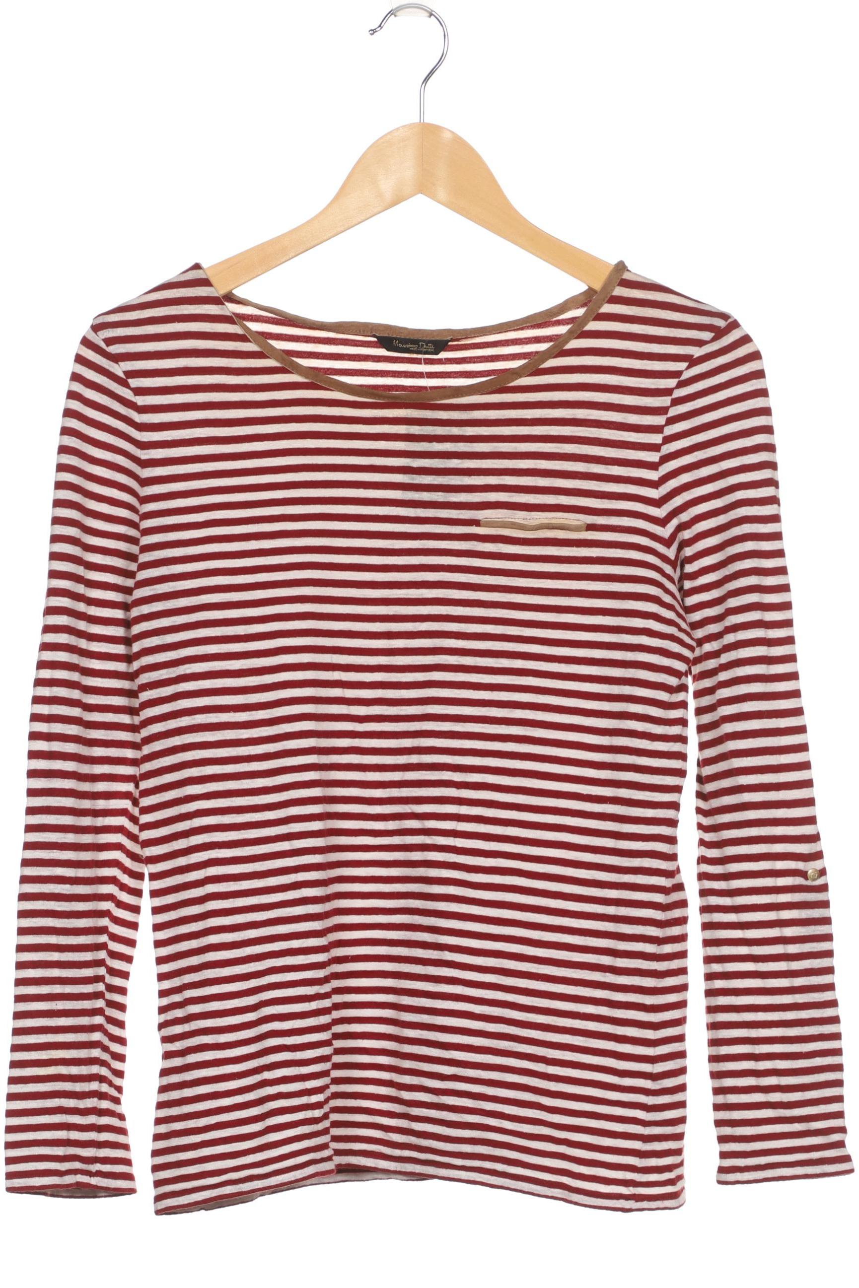 

Massimo Dutti Damen Langarmshirt, rot, Gr. 42