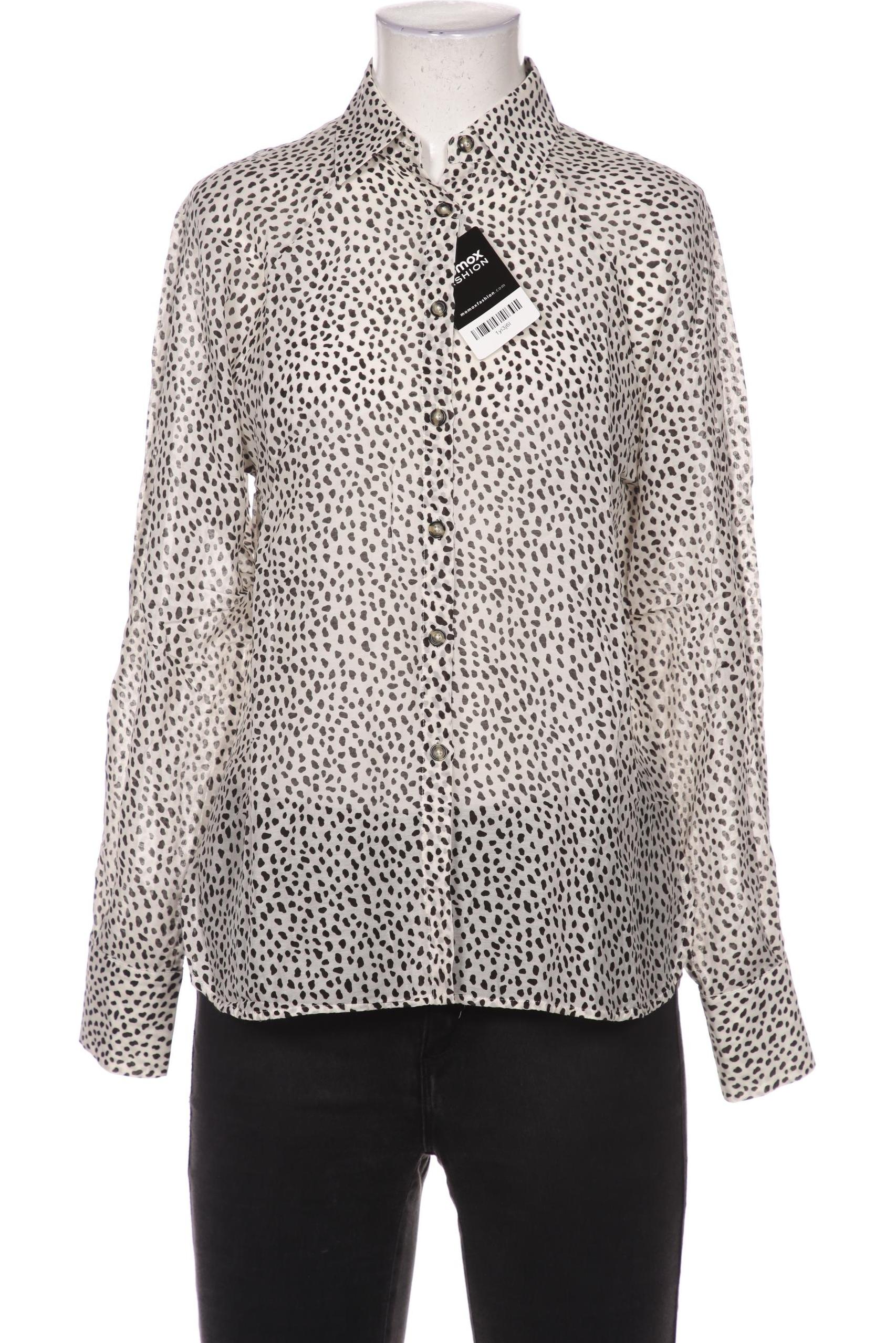 

Massimo Dutti Damen Bluse, weiß, Gr. 34