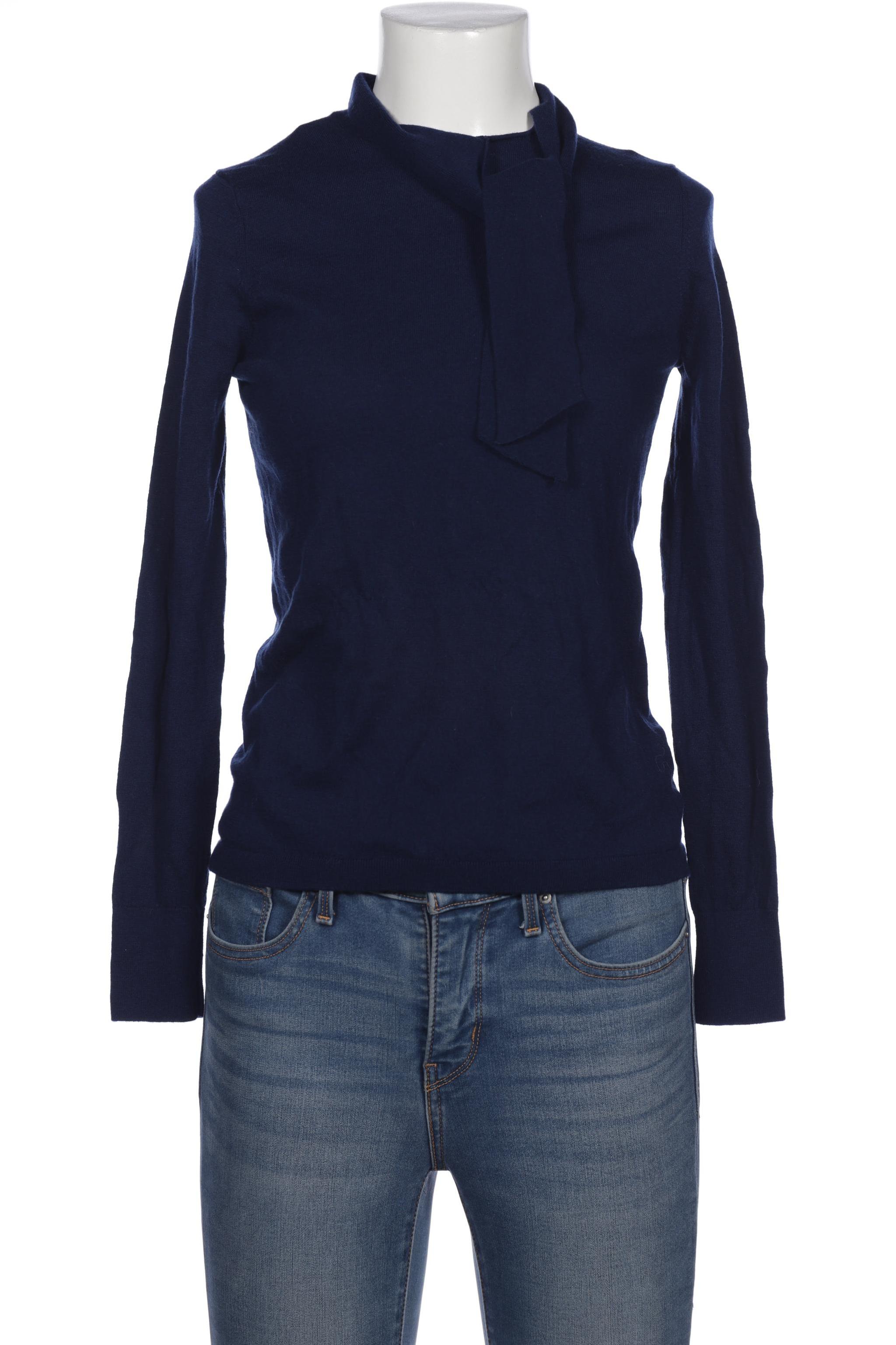 

Massimo Dutti Damen Pullover, marineblau, Gr. 34