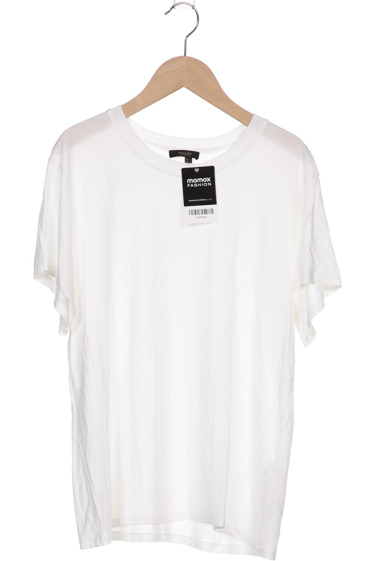 

Massimo Dutti Damen T-Shirt, weiß