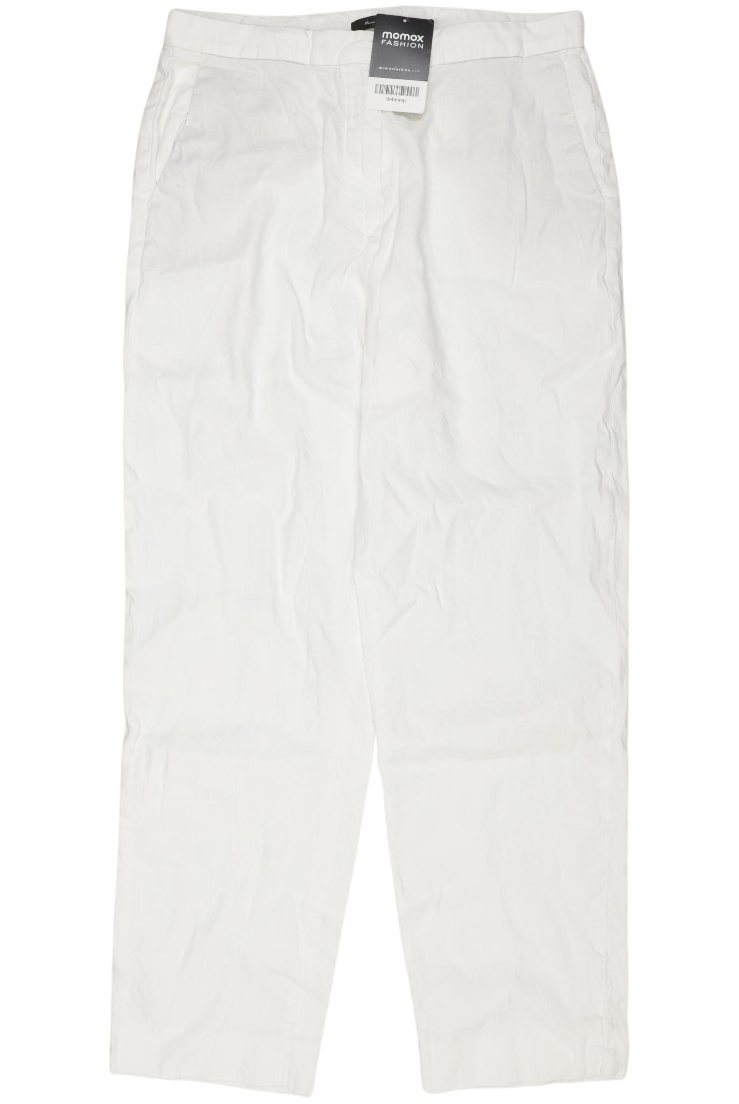 

Massimo Dutti Damen Stoffhose, weiß, Gr. 38