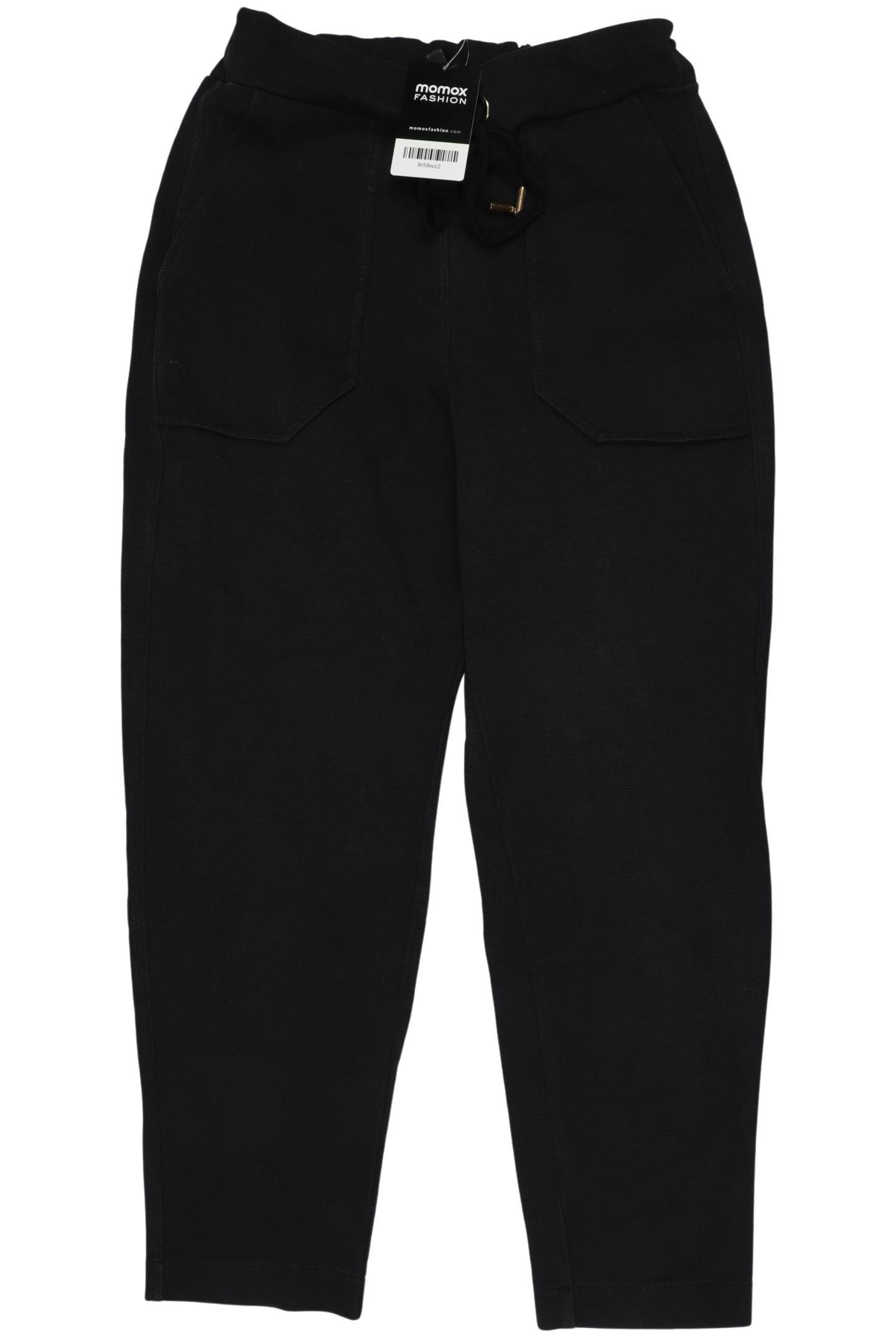 

Massimo Dutti Damen Stoffhose, schwarz, Gr. 0
