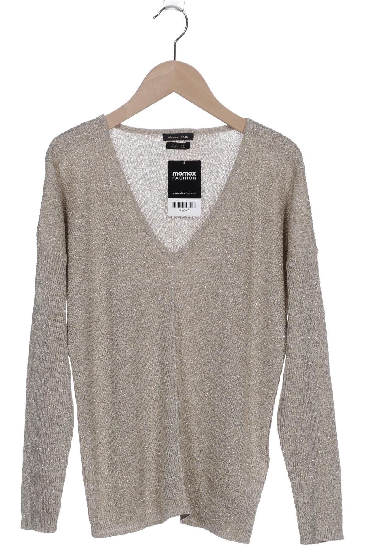 

Massimo Dutti Damen Pullover, beige